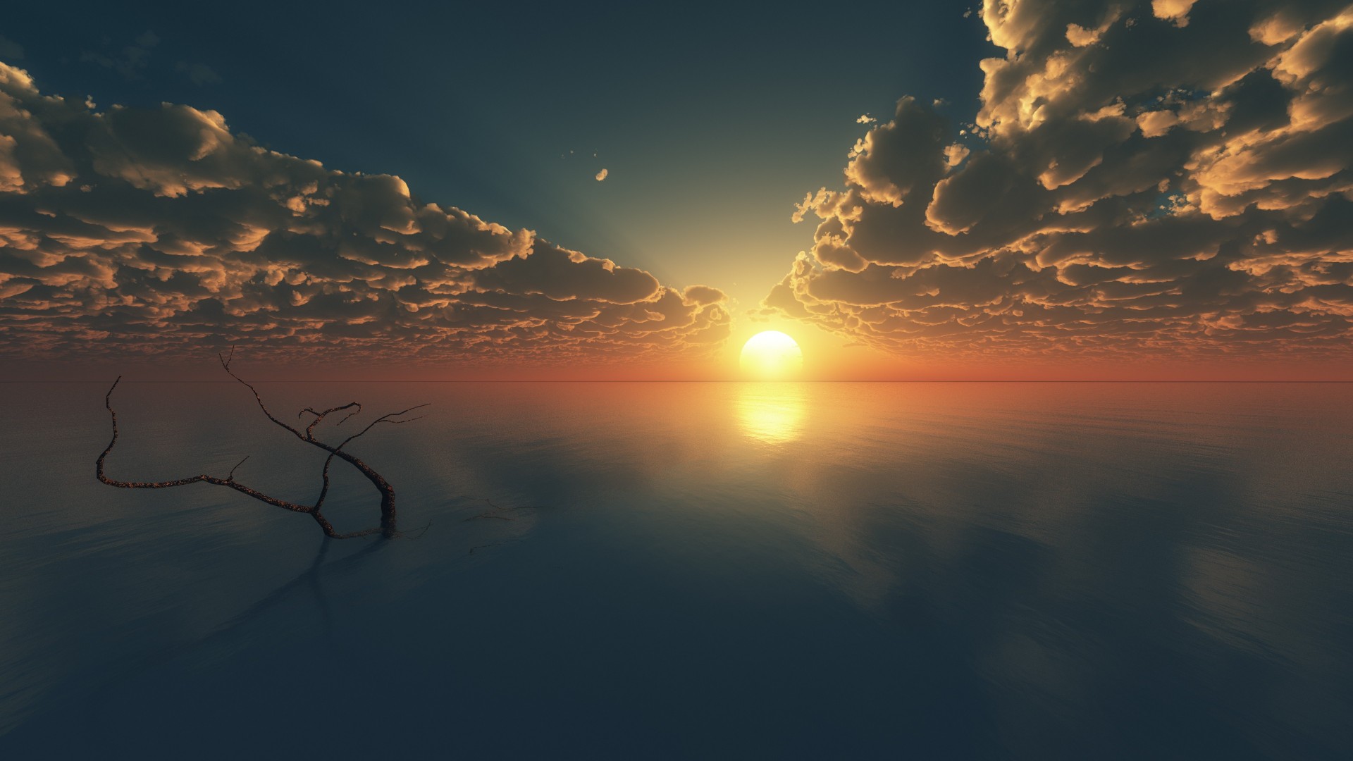 4K Beautiful Sunrise Reflection Wallpapers