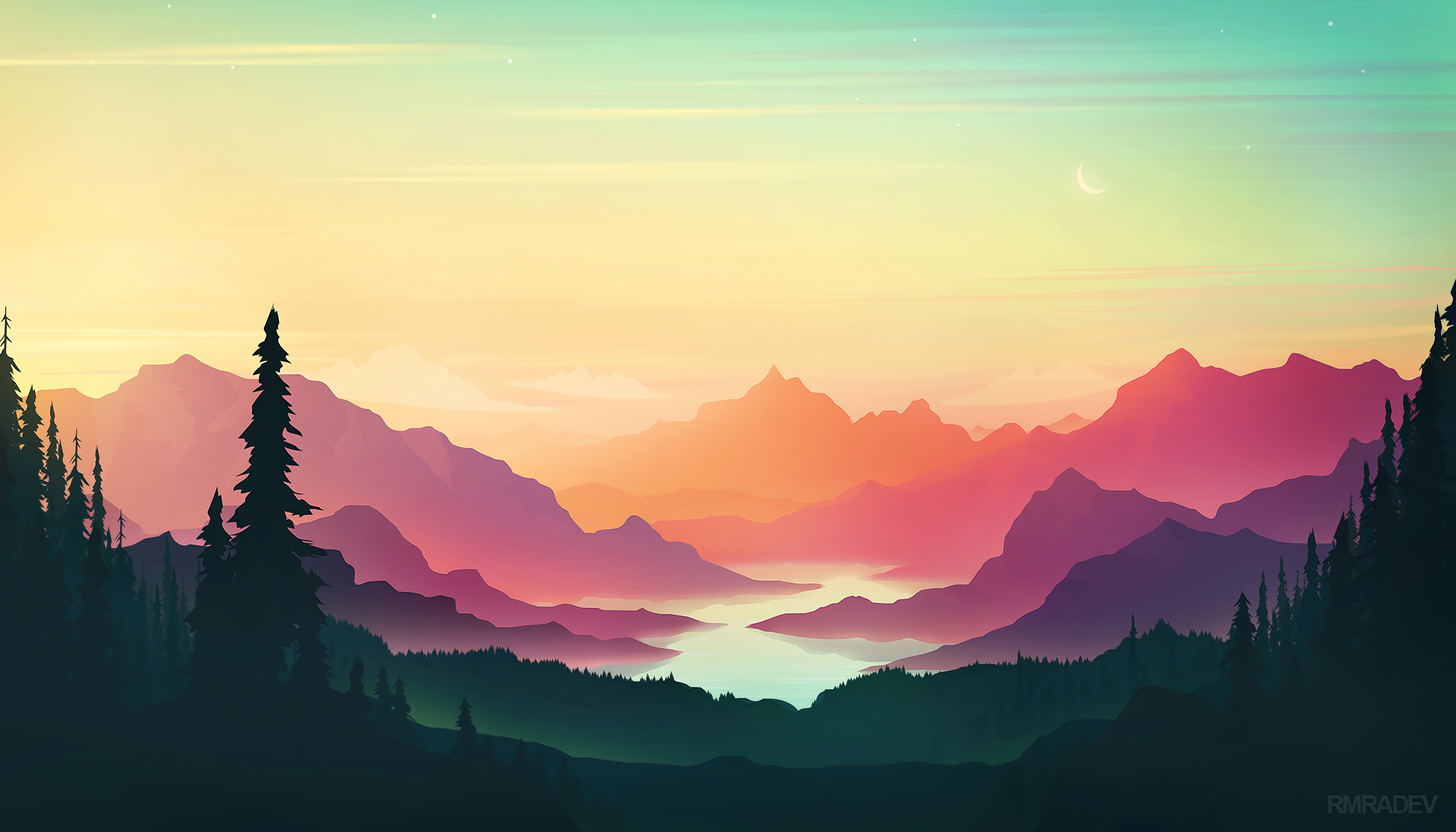 4K Colorful Sunset Wallpapers