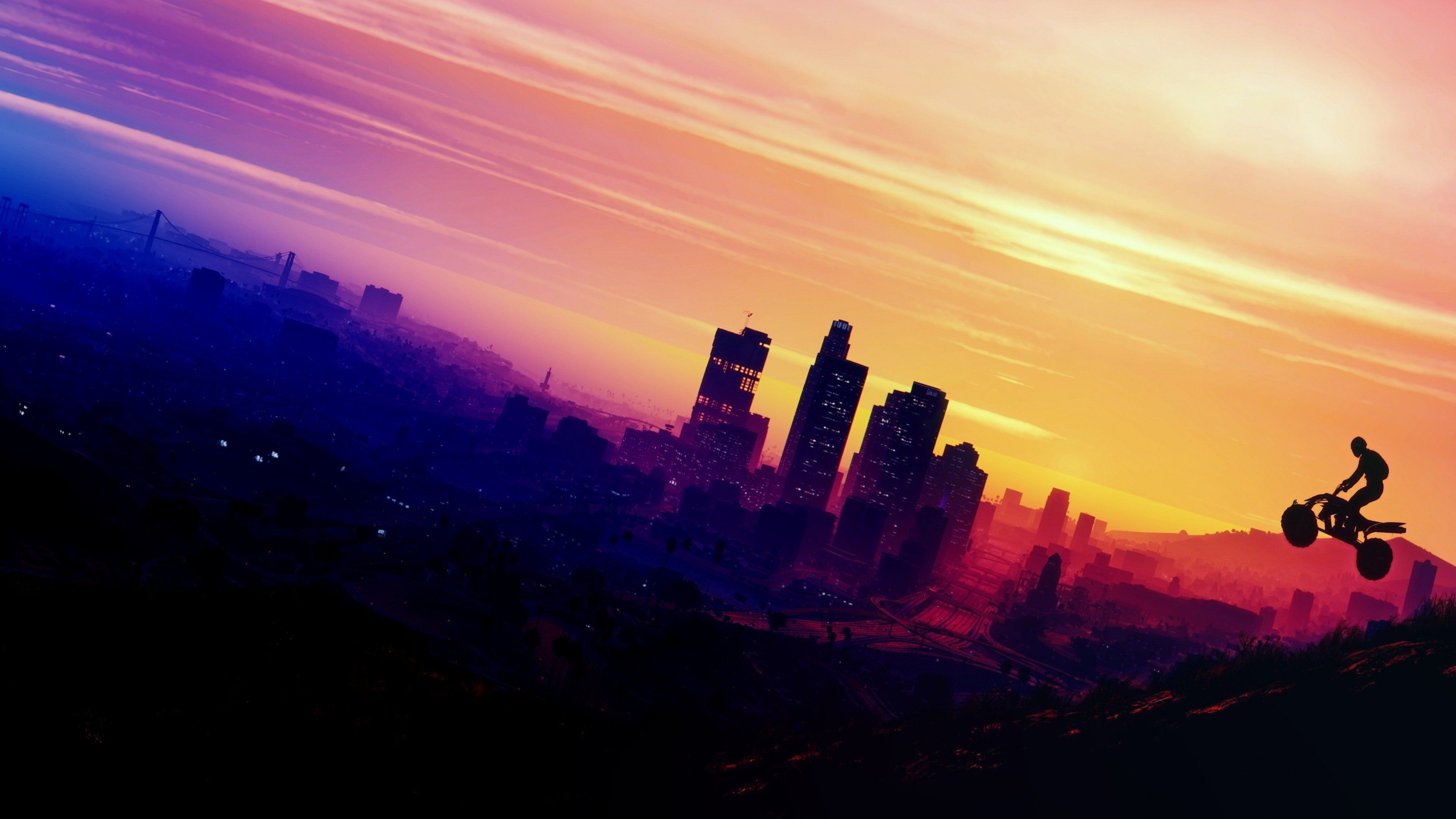 4K Grand Theft Auto V Scenery Image Wallpapers