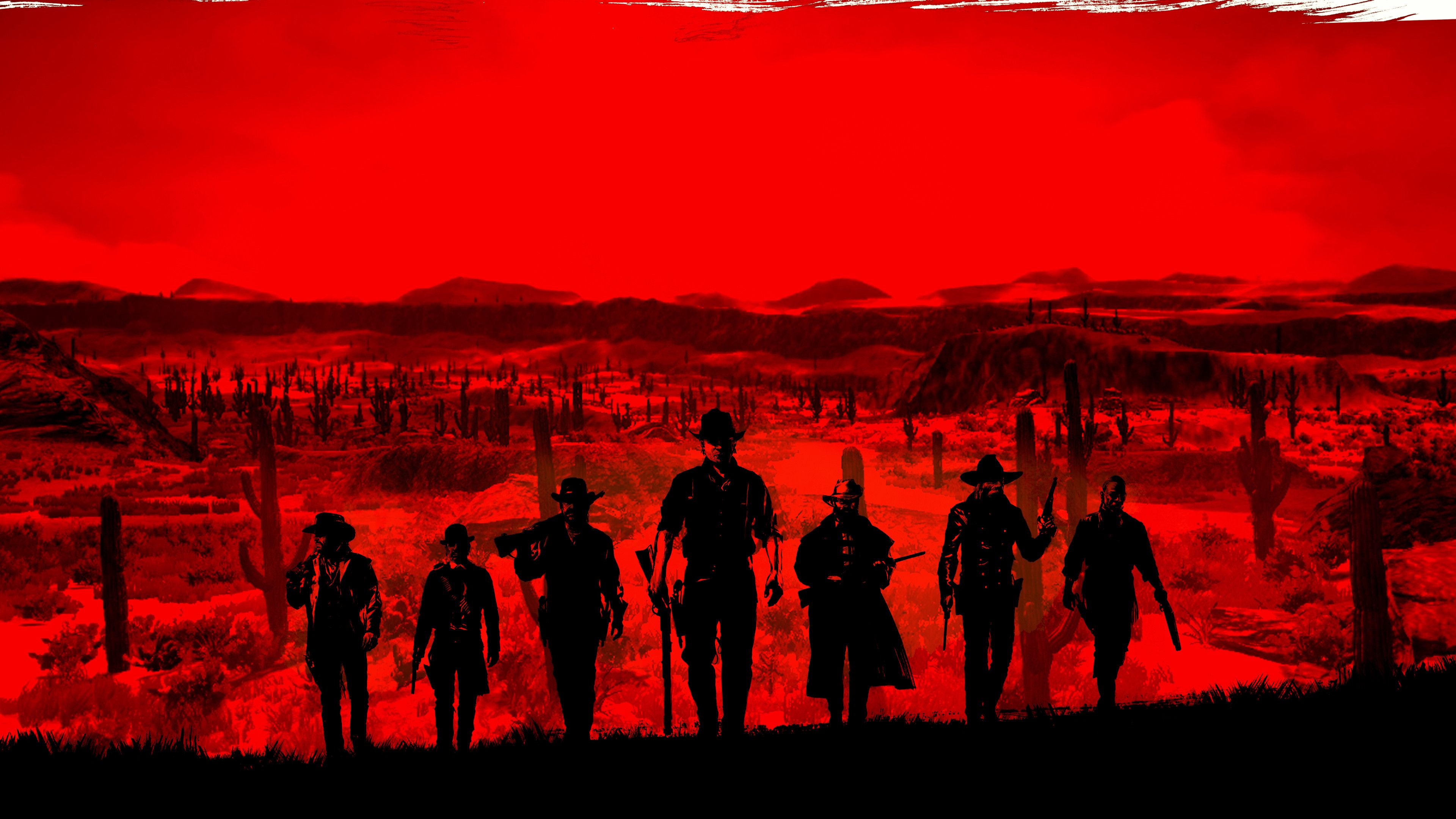 4K Landscape From Red Dead Redemption Wallpapers