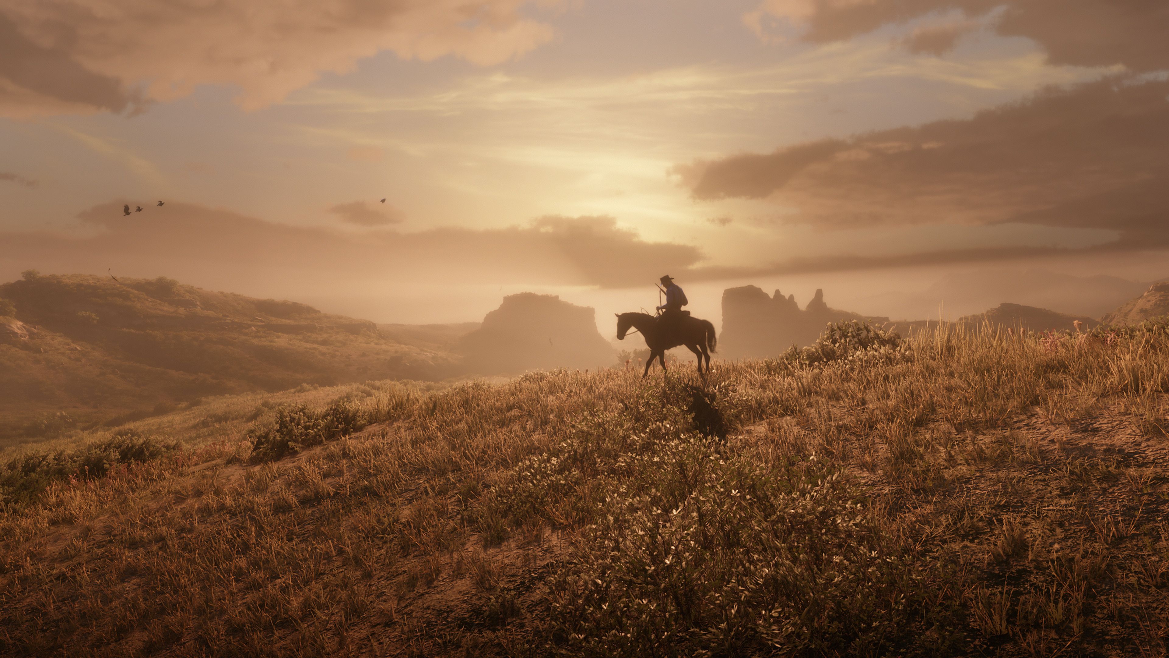 4K Landscape From Red Dead Redemption Wallpapers