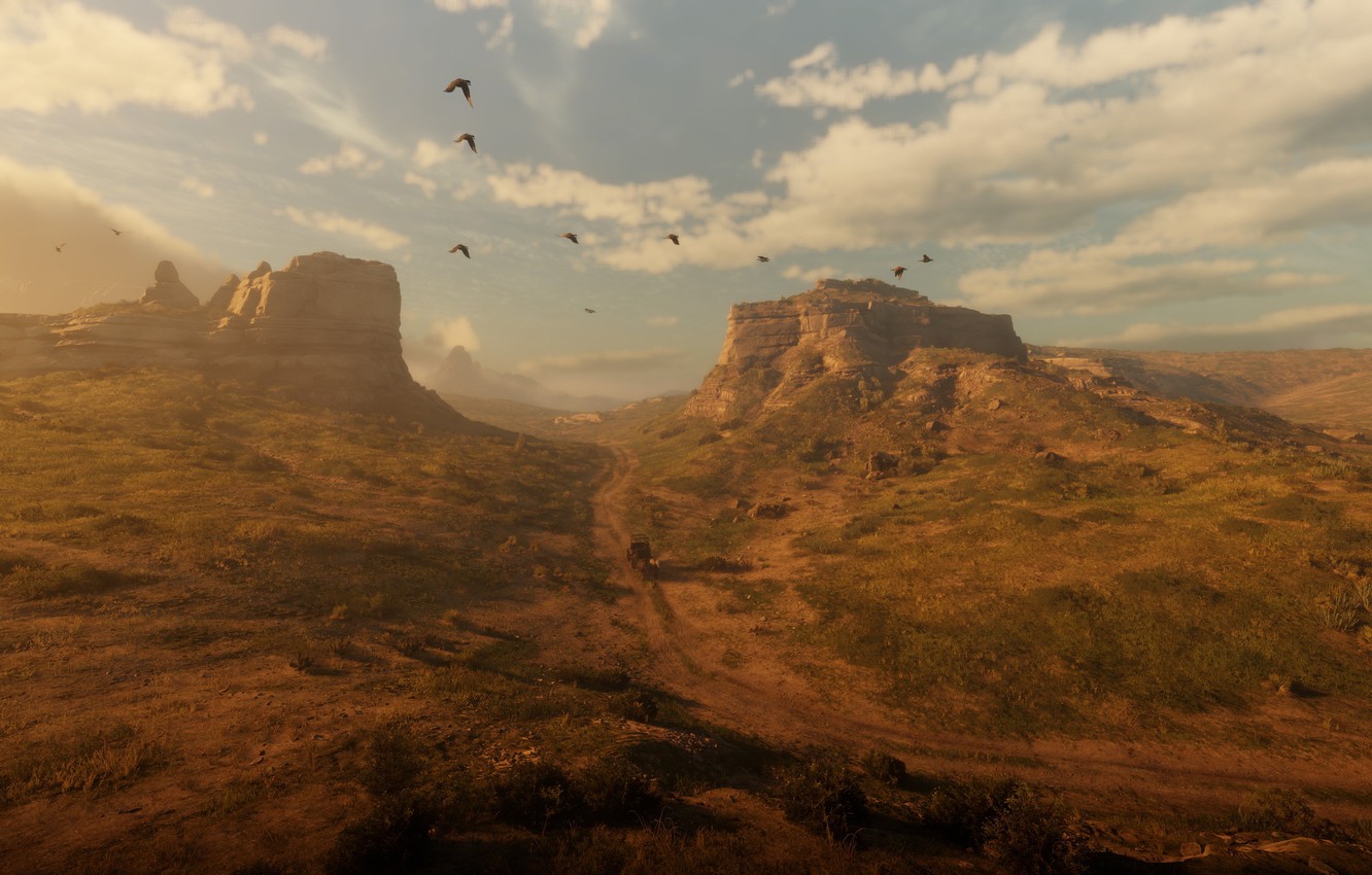 4K Landscape From Red Dead Redemption Wallpapers