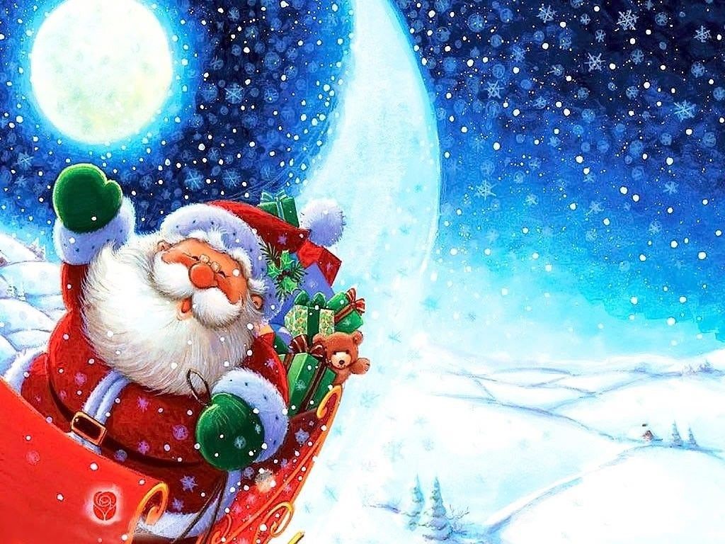 A Dreamy Christmas Night Wallpapers