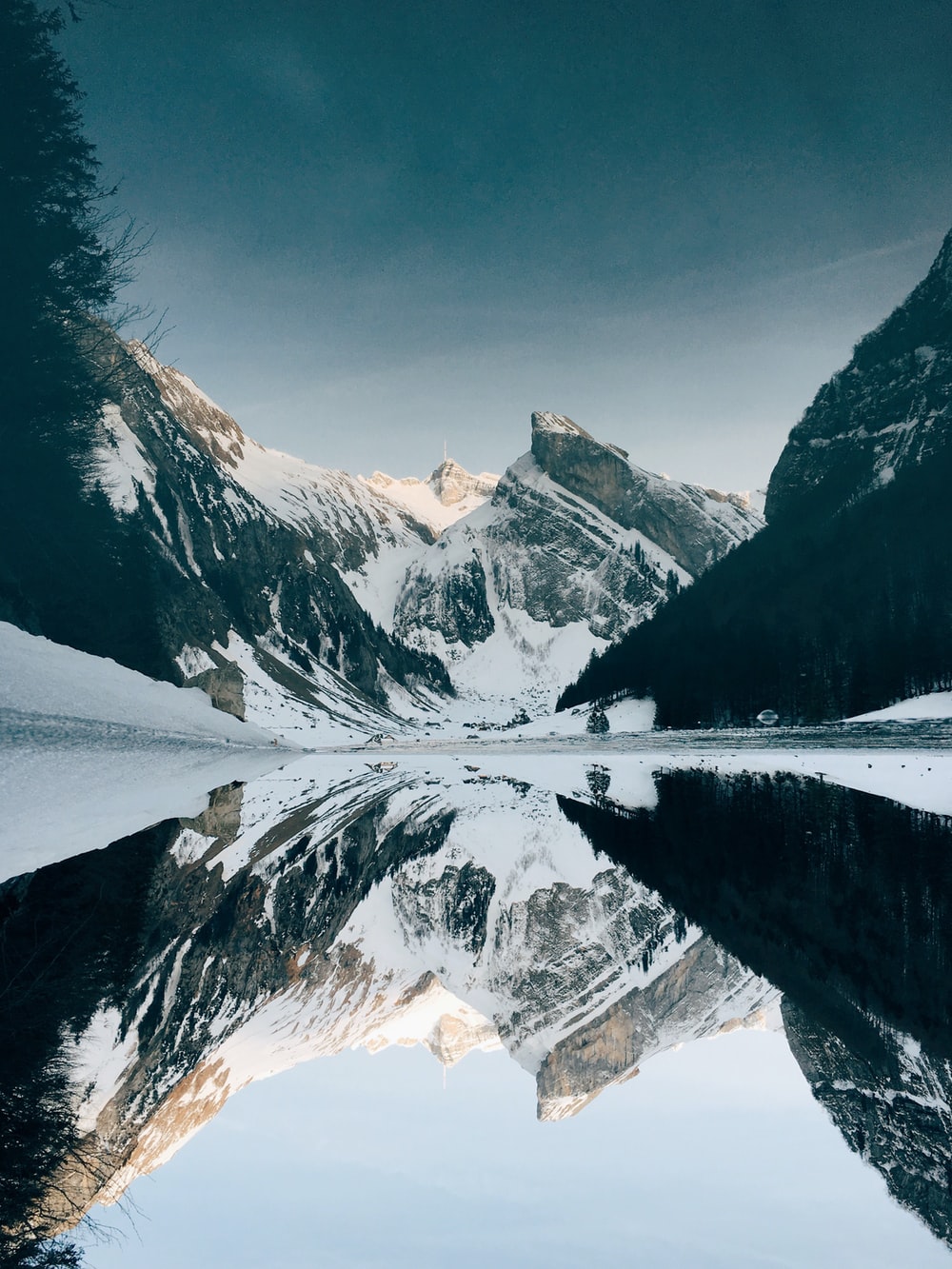 A Mountain Covered In Snow Wallpapers