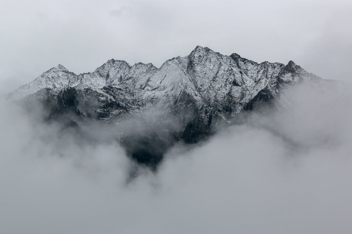 A Mountain Covered In Snow Wallpapers