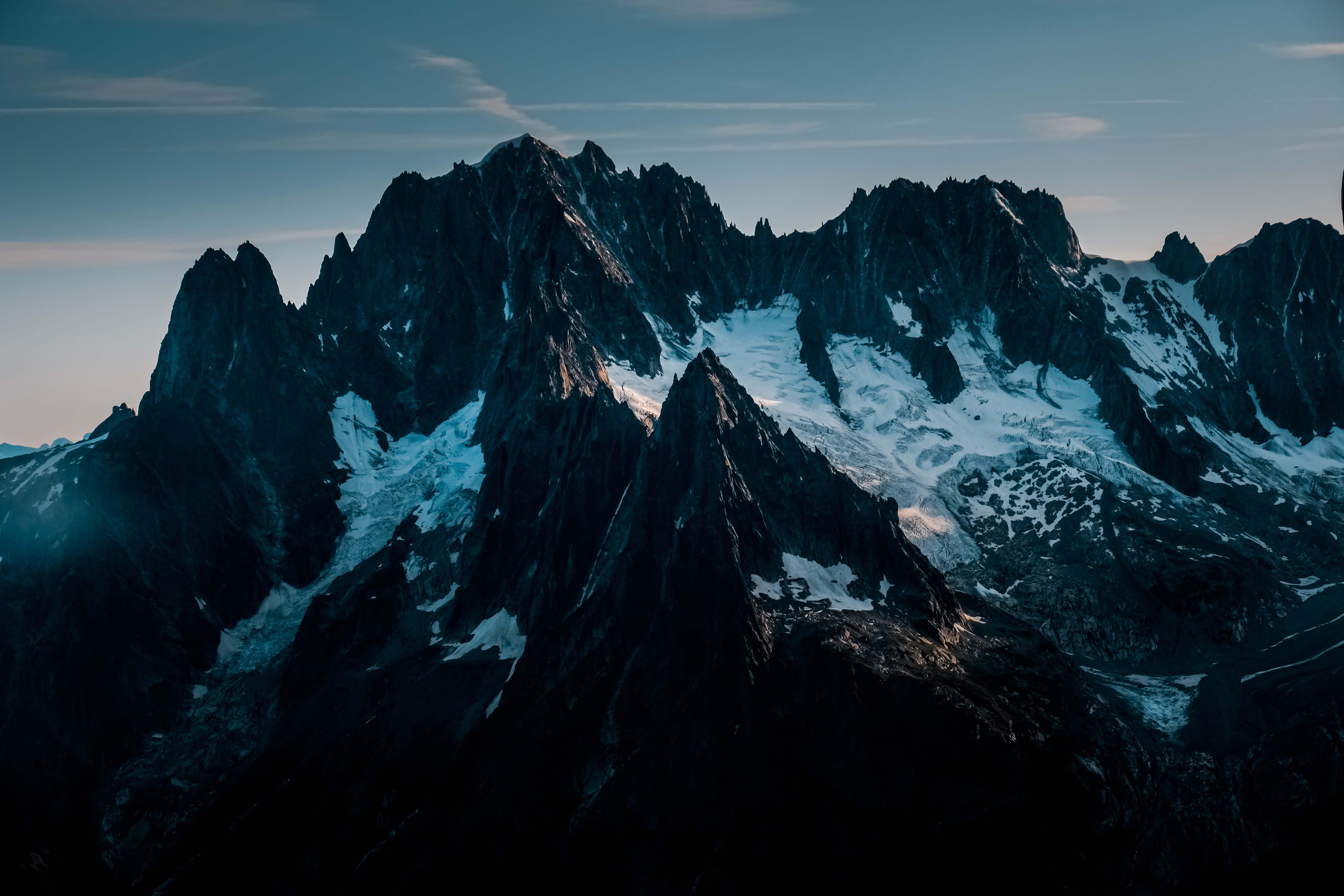 A Mountain Covered In Snow Wallpapers