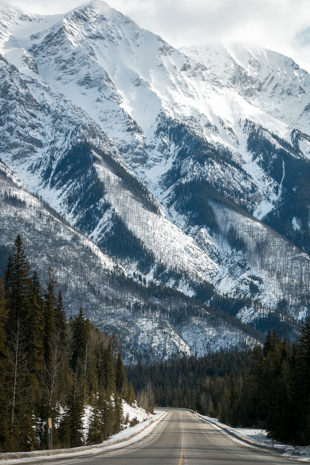 A Mountain Covered In Snow Wallpapers