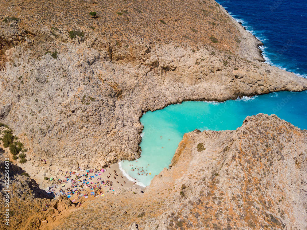 Aerial Beach Rock View Wallpapers