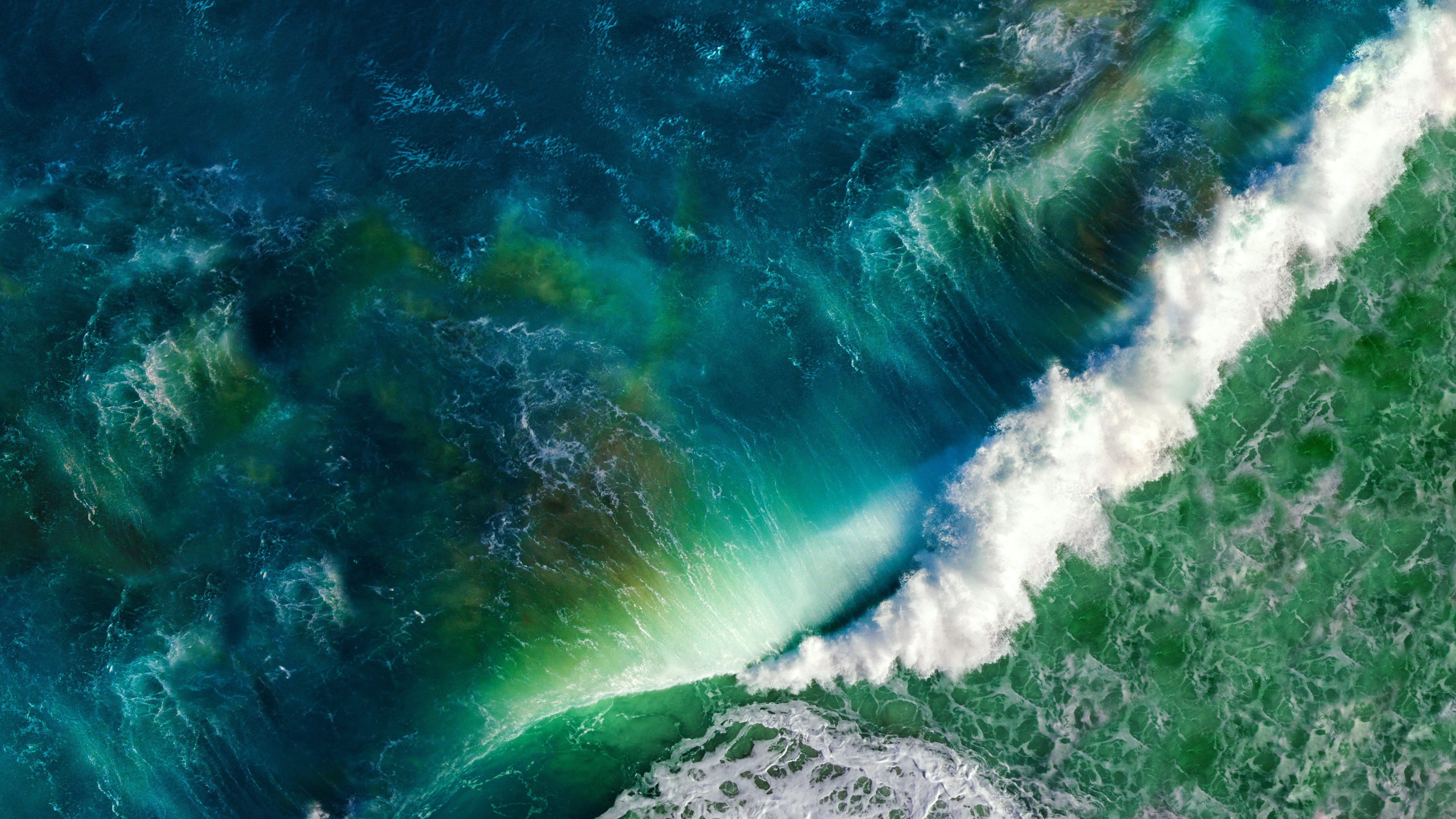 Aerial View Of Ocean Wallpapers