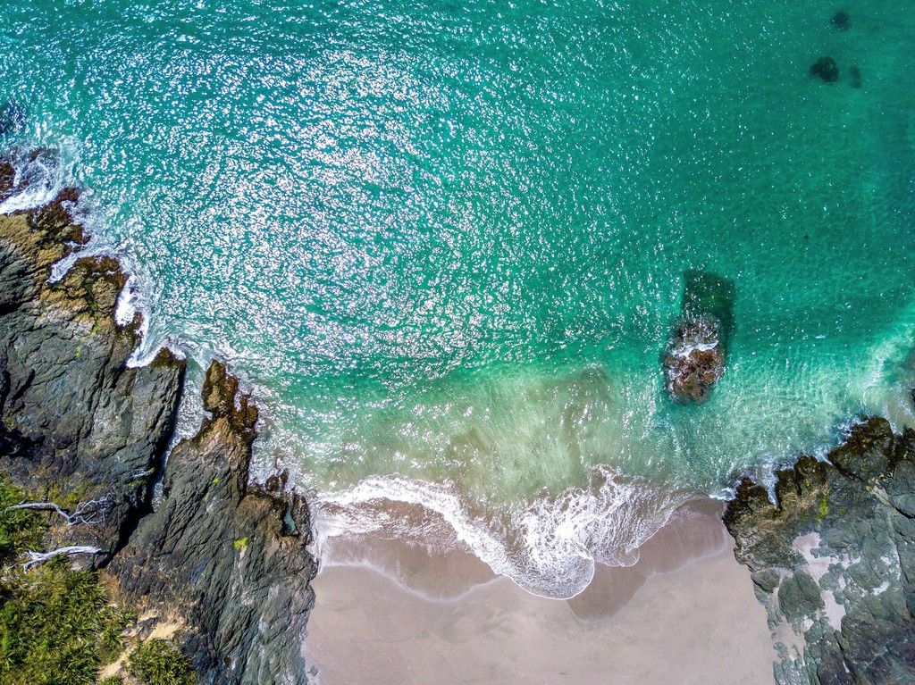 Aerial View Of Ocean Wallpapers