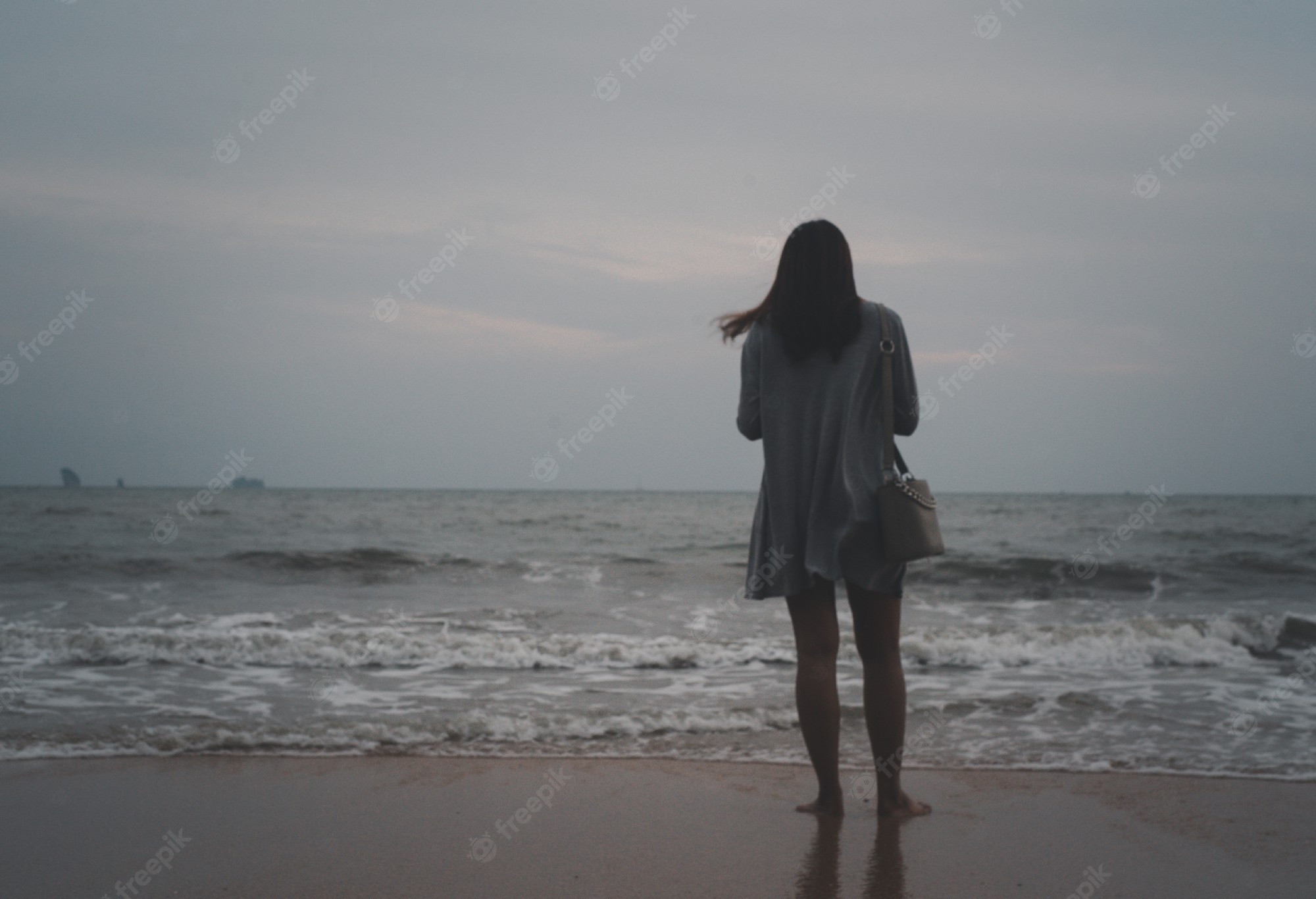 Alone In The Beach Wallpapers