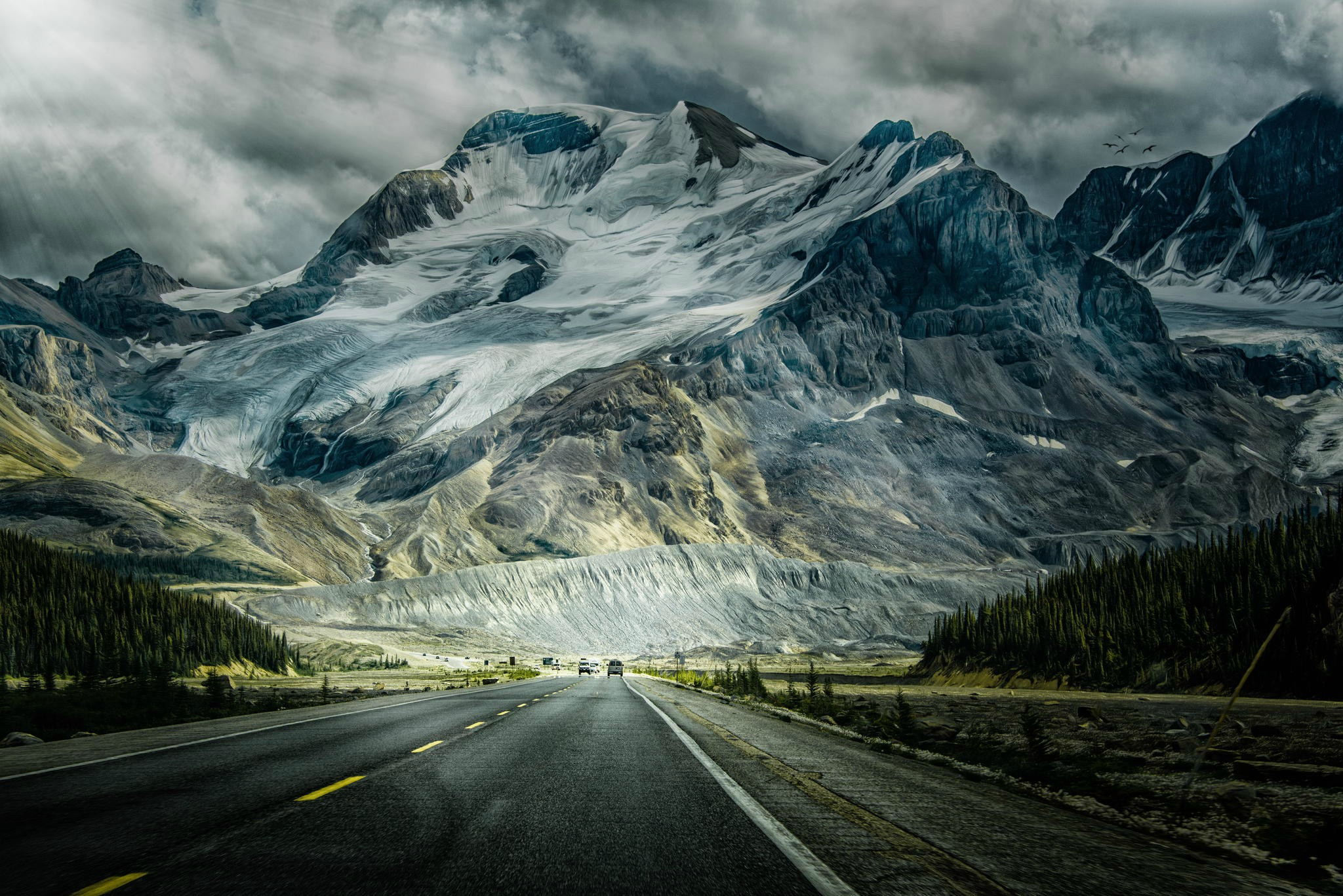 Amazing Mountain Road Wallpapers