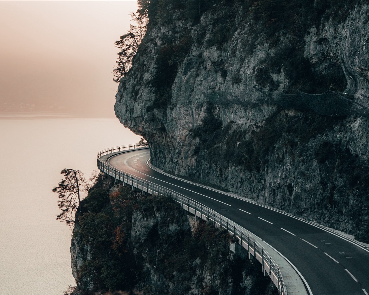 Amazing Mountain Road Wallpapers