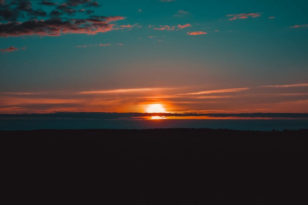 Amazing Sunset Over Lake 8K Wallpapers