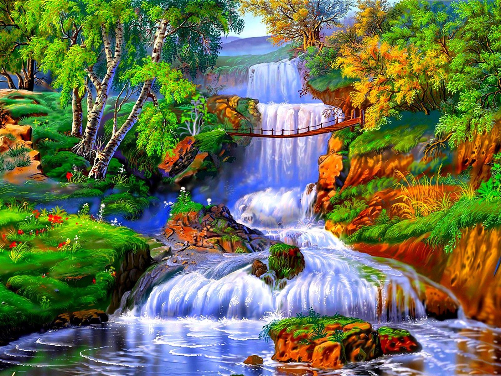Amazing Waterfall Wallpapers