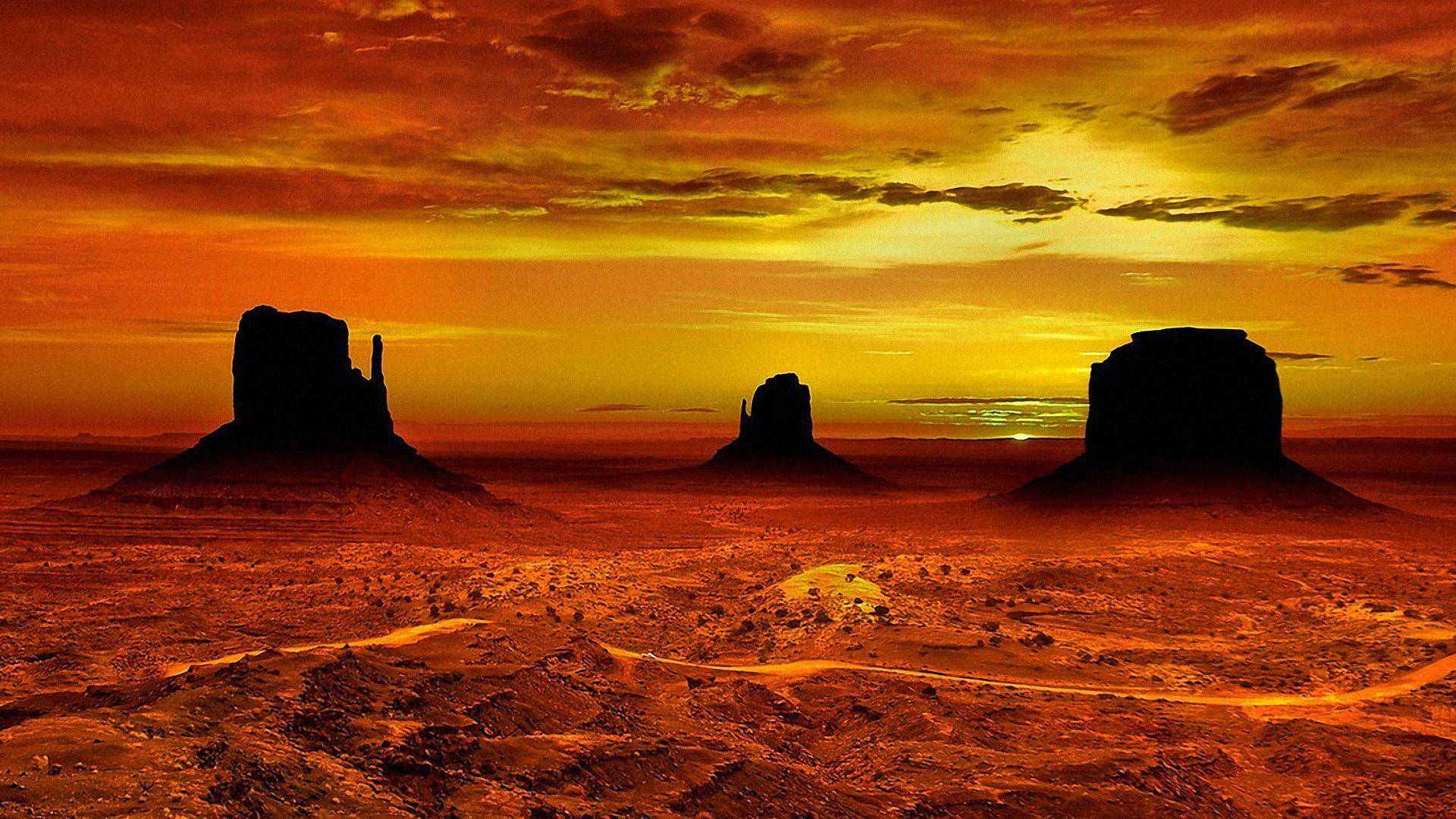 Arizona Hd Monument Valley Wallpapers