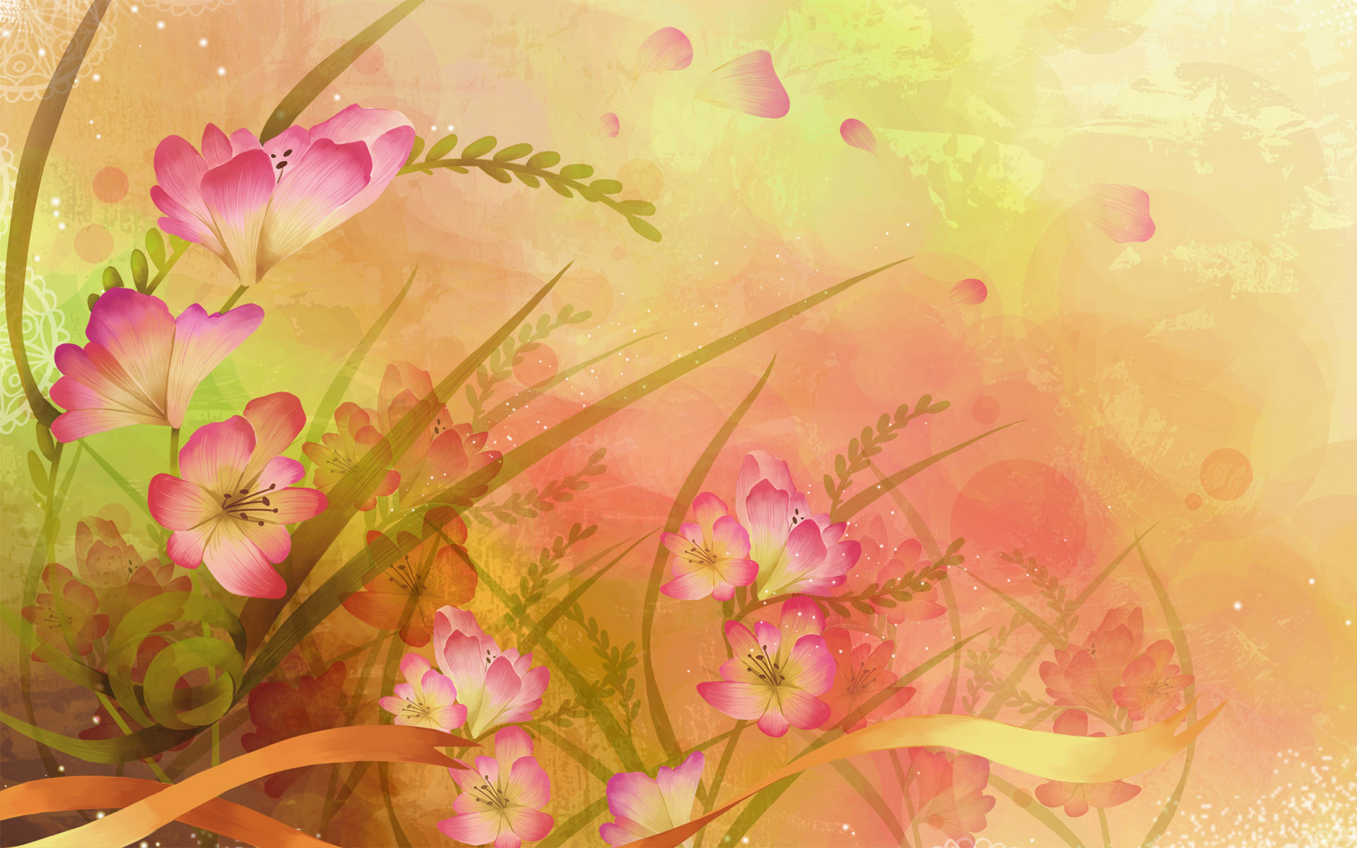 Artistic Flower Wallpapers