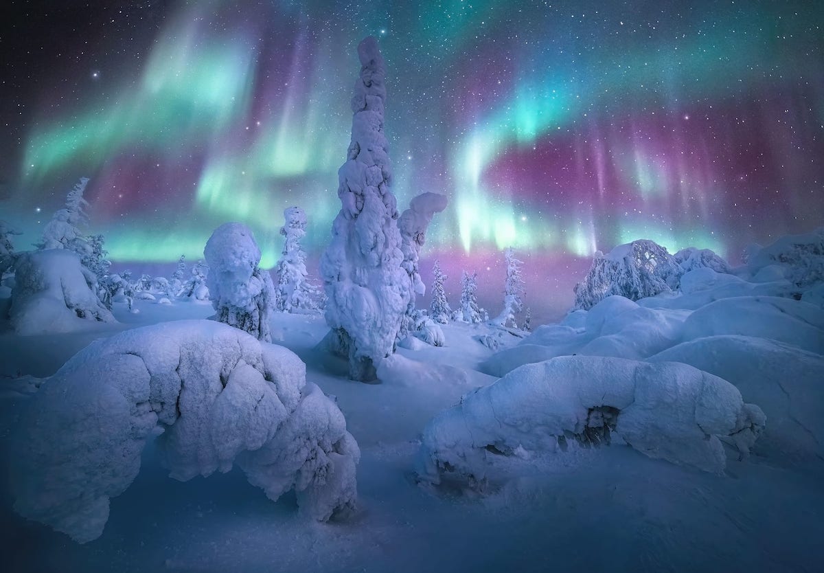 Aurora Borealis Landscape Photography 2021 Wallpapers