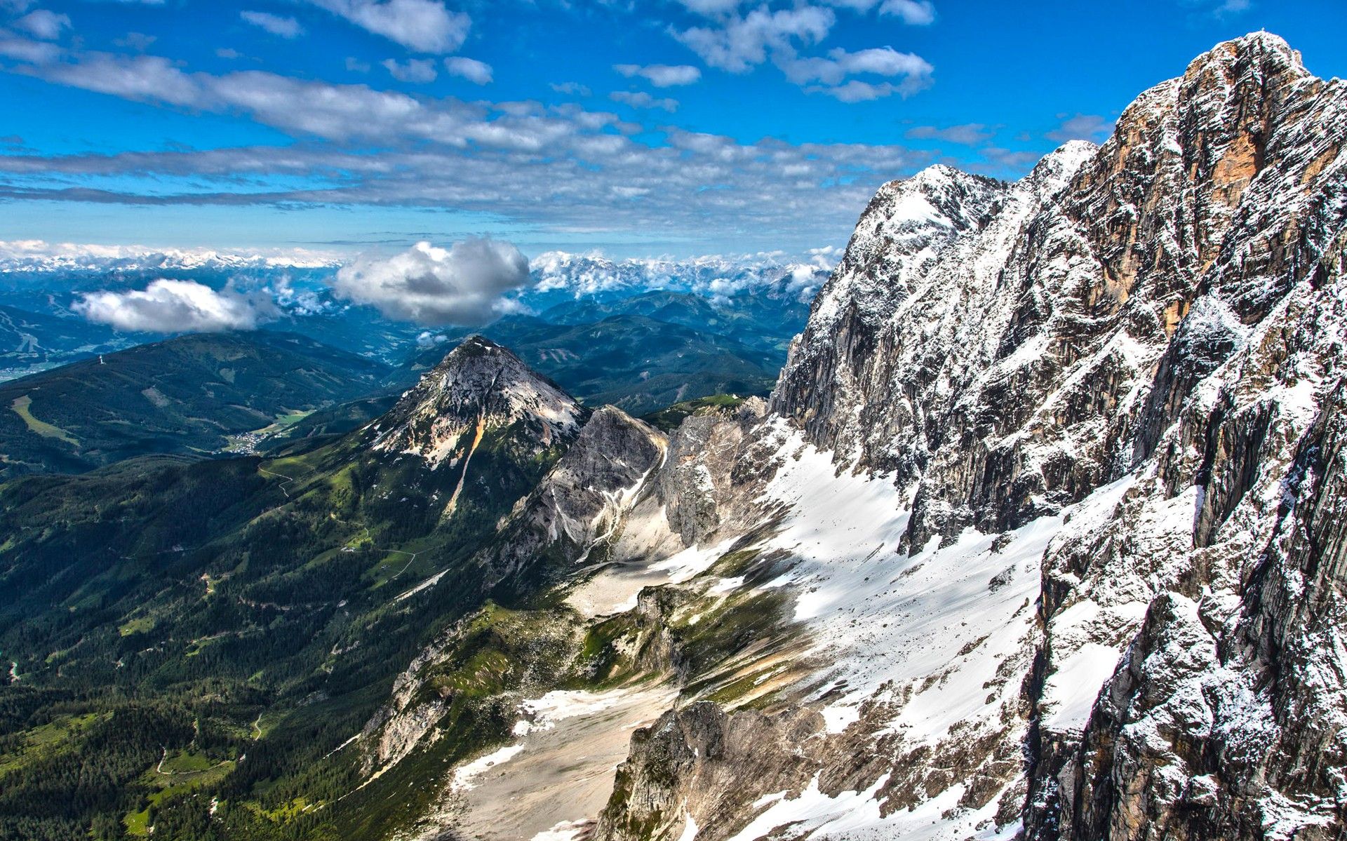 Austria Snow Alps Wallpapers