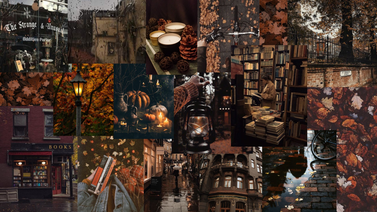 Autumn Aesthetic Laptop Wallpapers