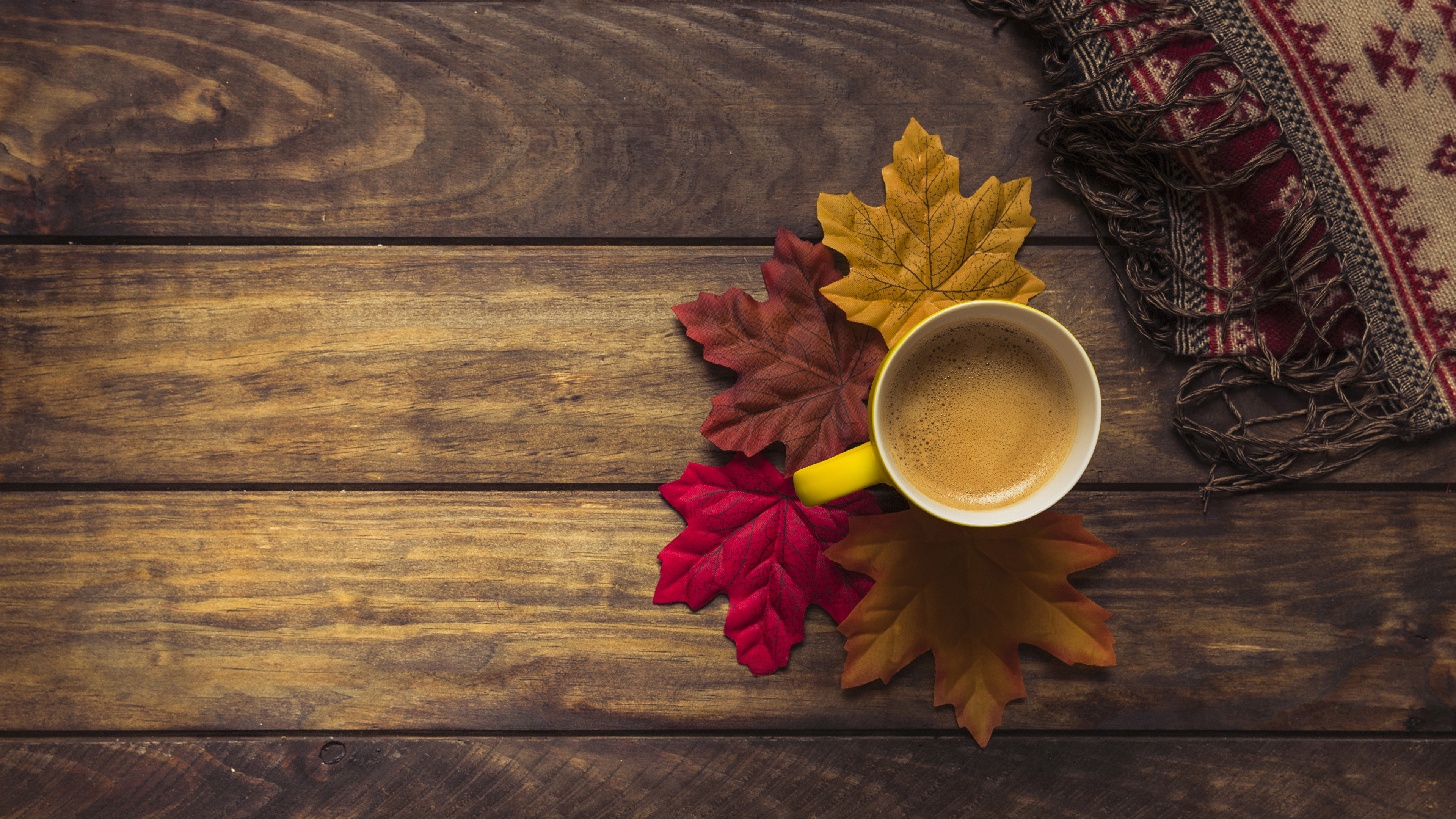 Autumn And Coffee Wallpapers