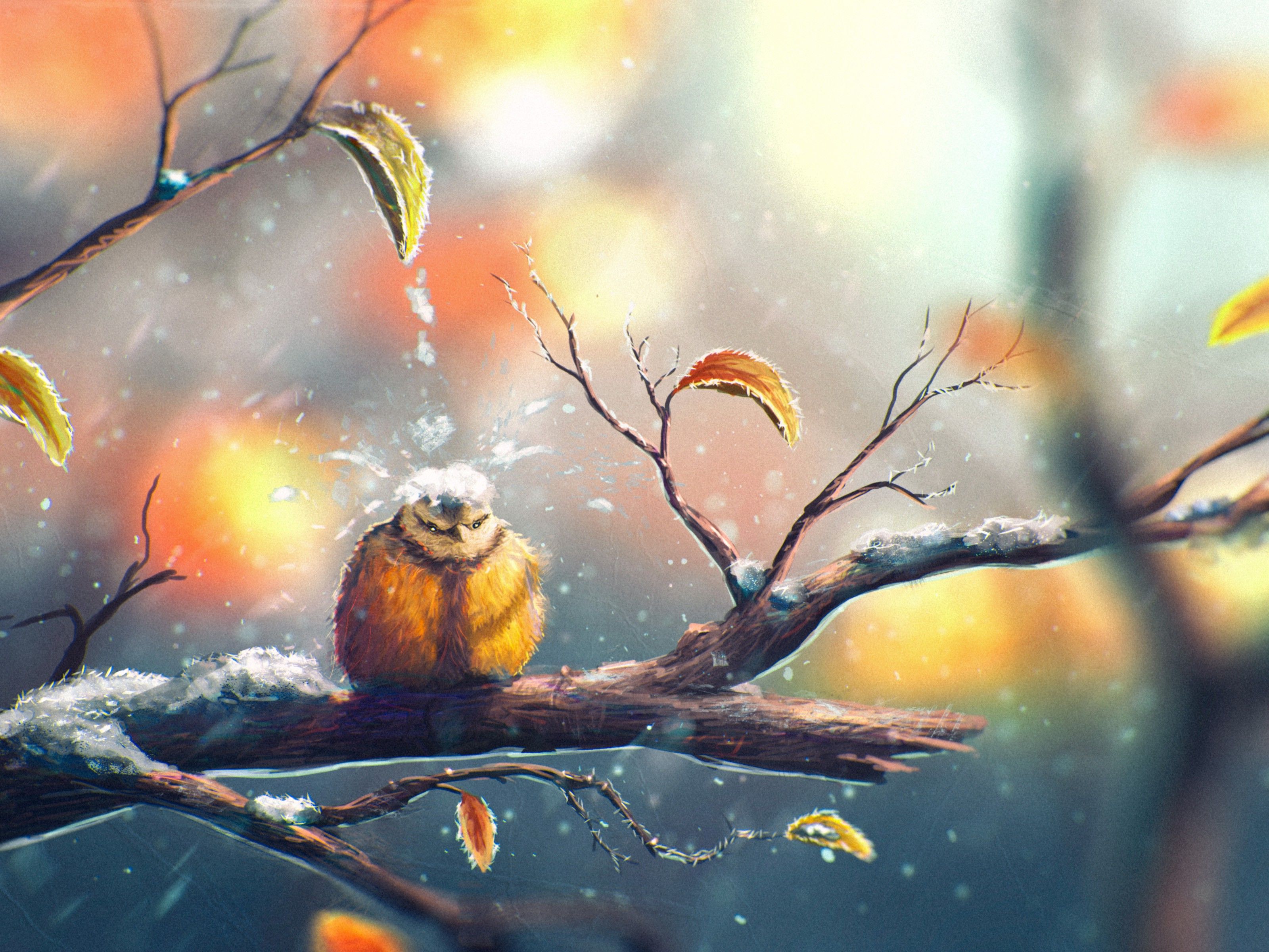 Autumn Birds Wallpapers