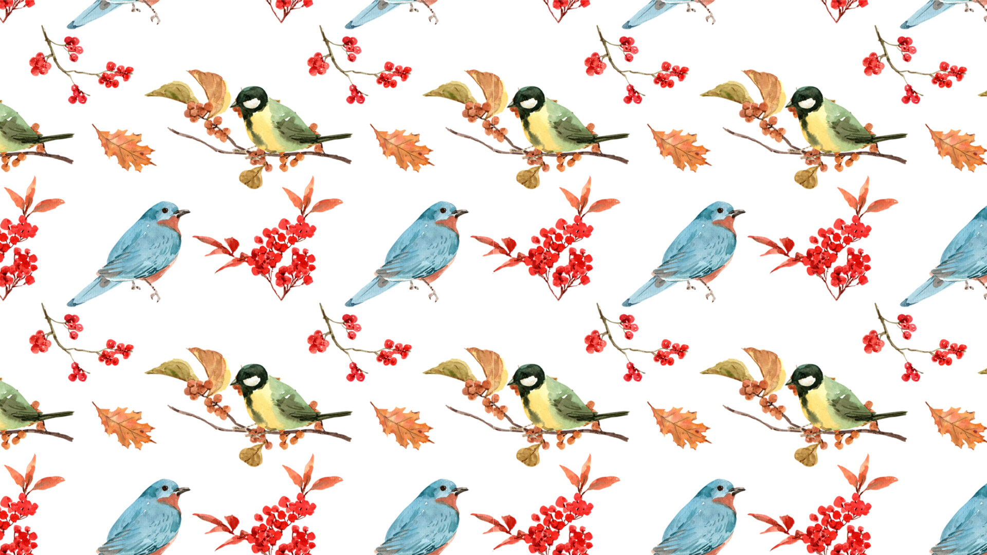 Autumn Birds Wallpapers