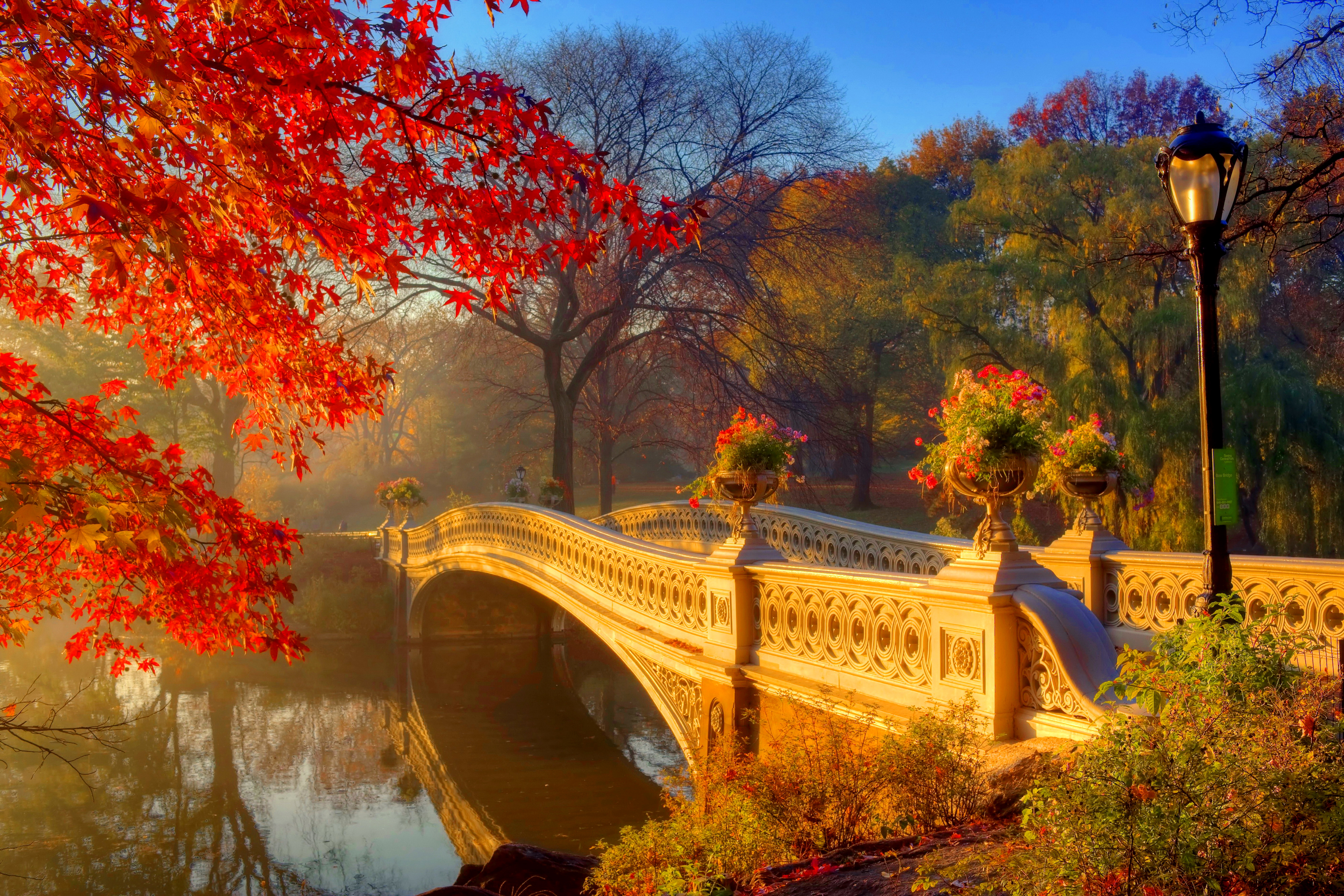 Autumn Bridge Wallpapers