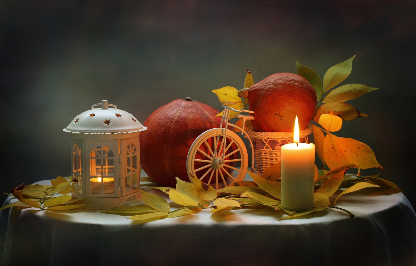 Autumn Candle Wallpapers