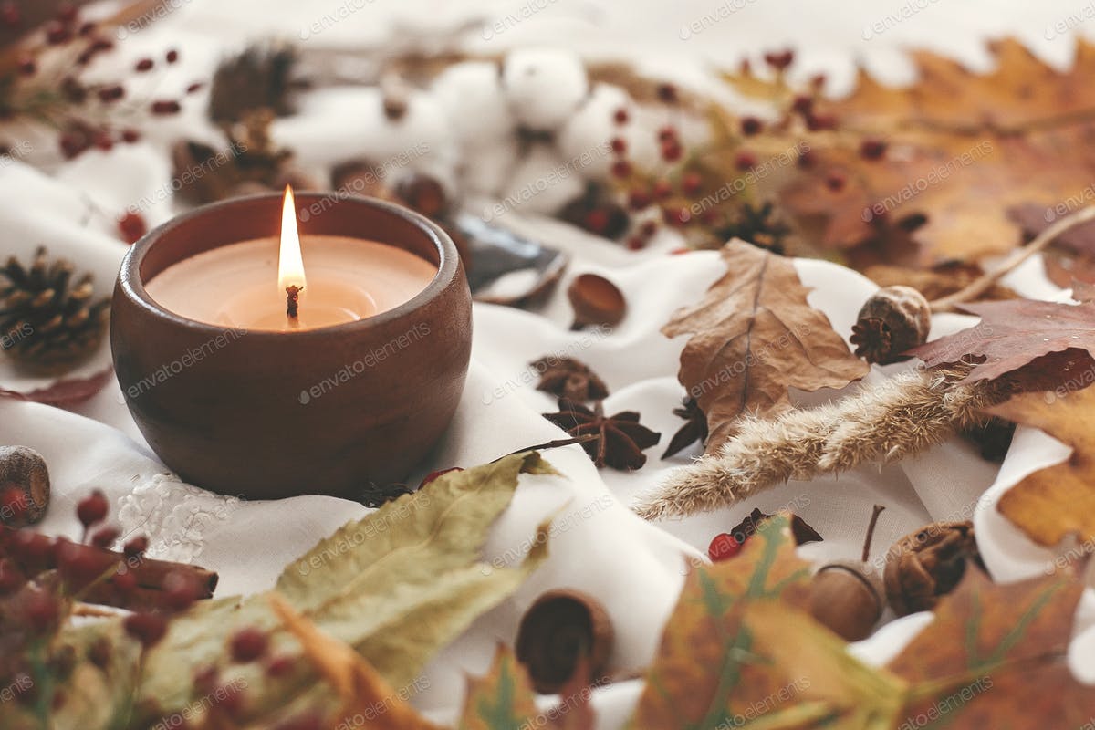 Autumn Candle Wallpapers