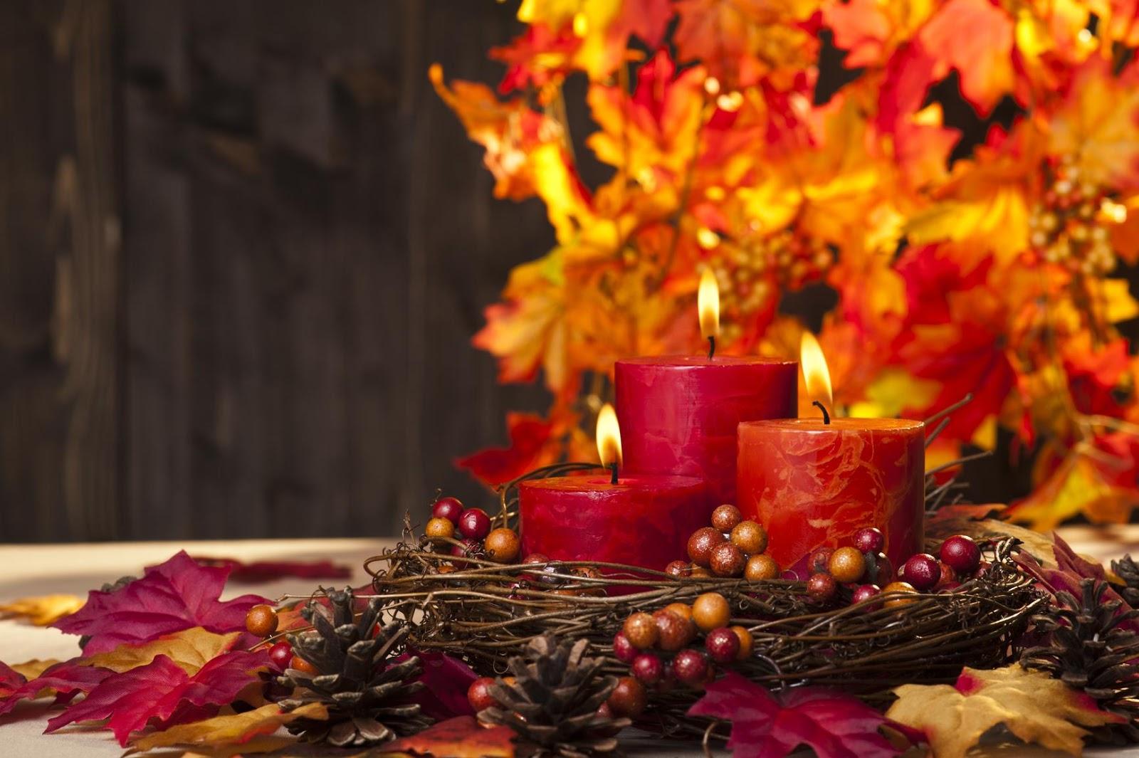 Autumn Candle Wallpapers