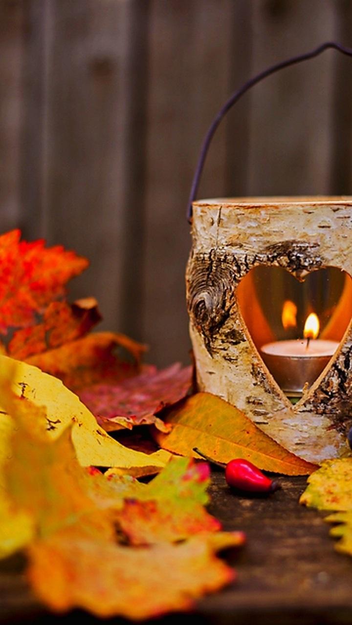 Autumn Candle Wallpapers