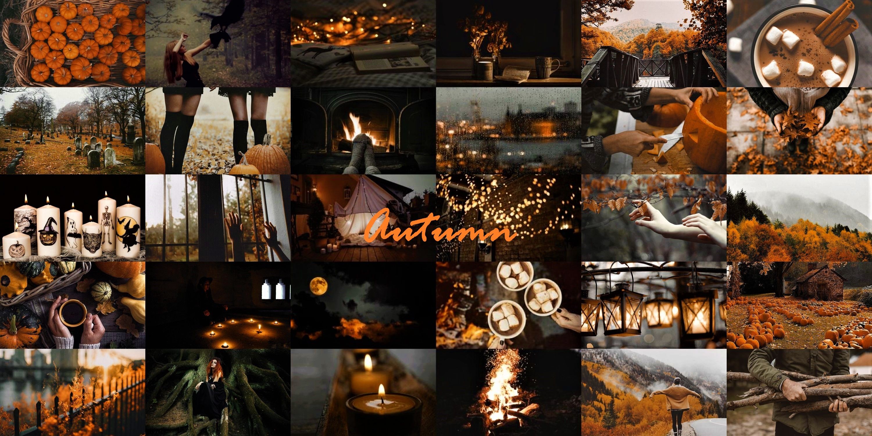 Autumn Collage Laptop Wallpapers