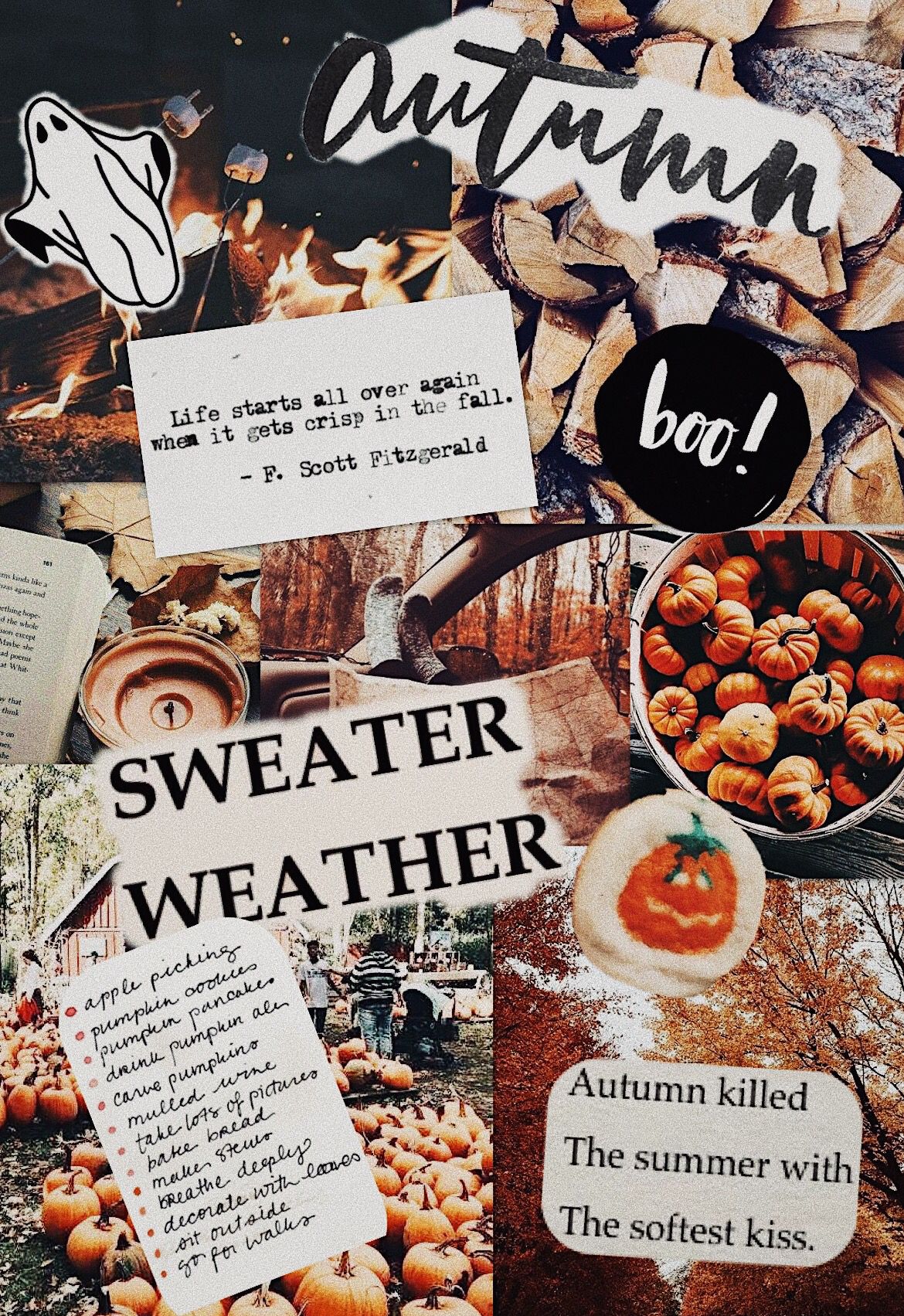 Autumn Collages Wallpapers