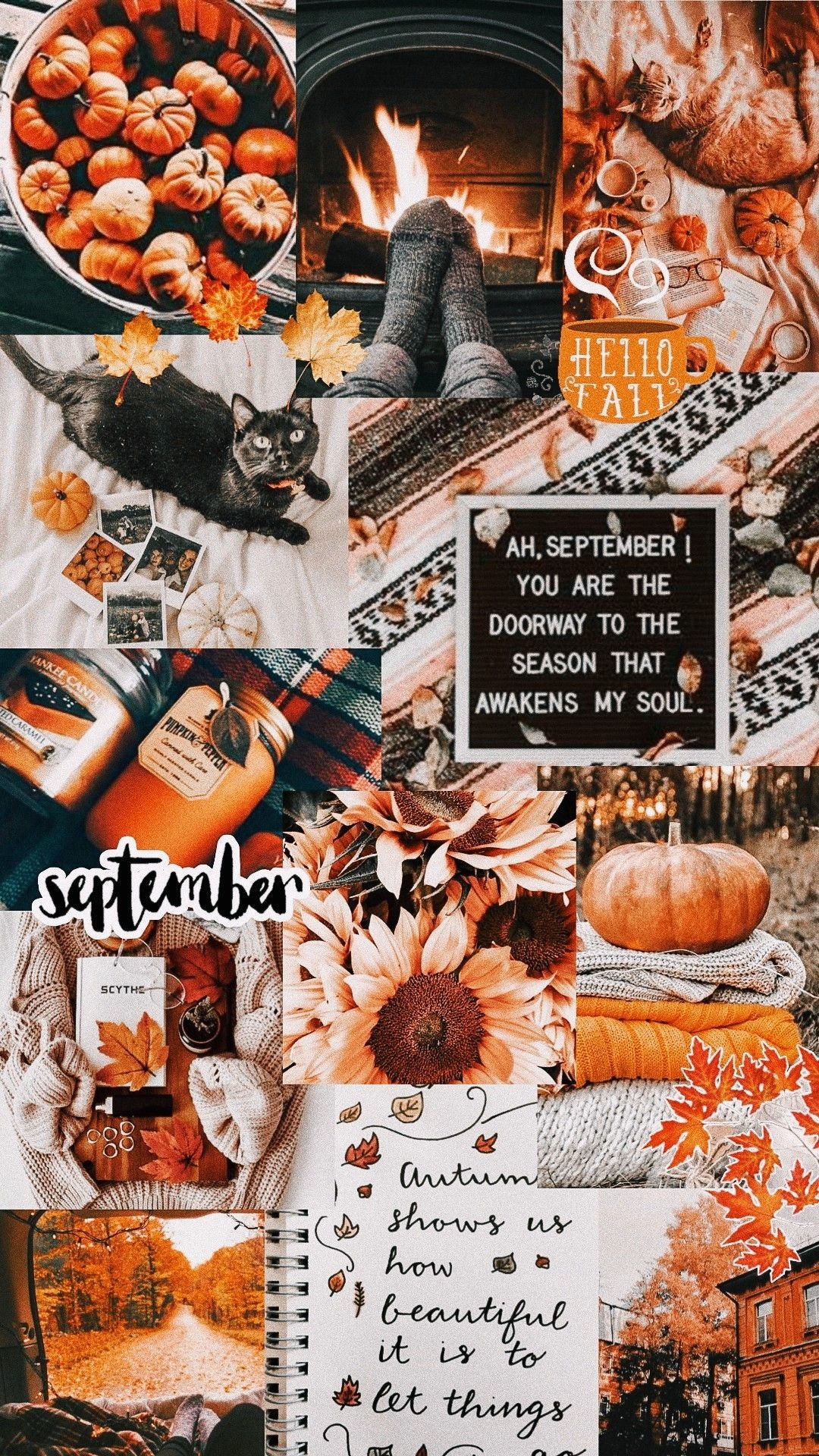 Autumn Collages Wallpapers