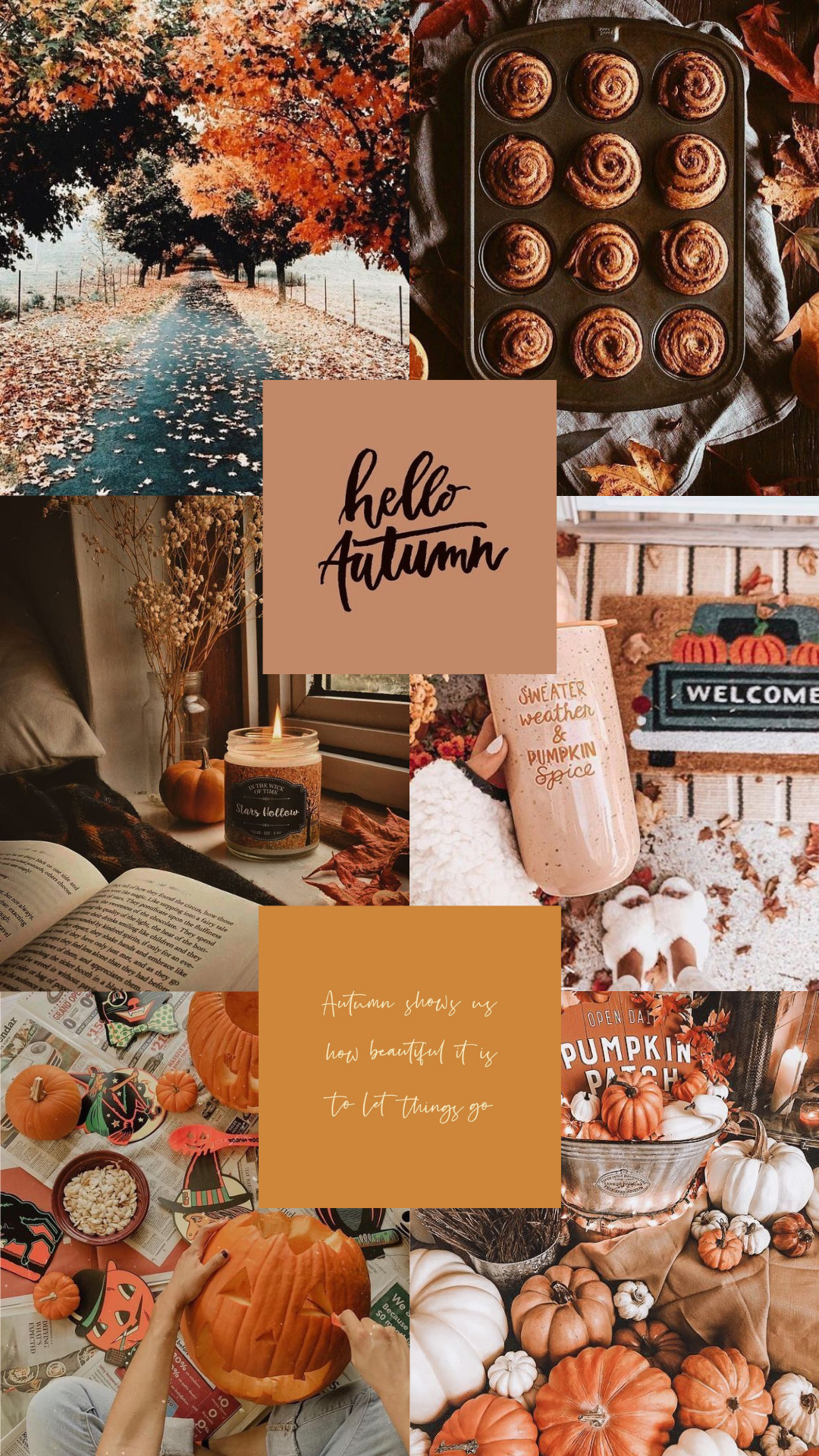 Autumn Collages Wallpapers