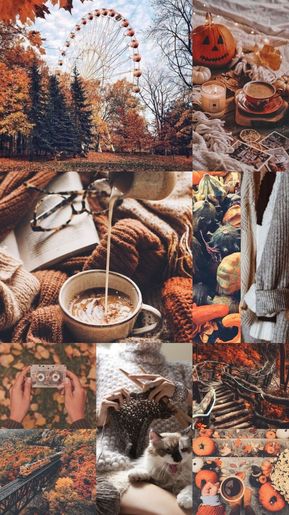 Autumn Collages Wallpapers