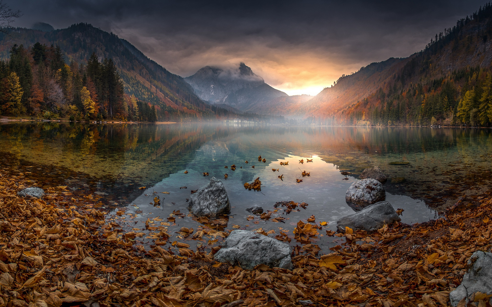 Autumn Evening Wallpapers