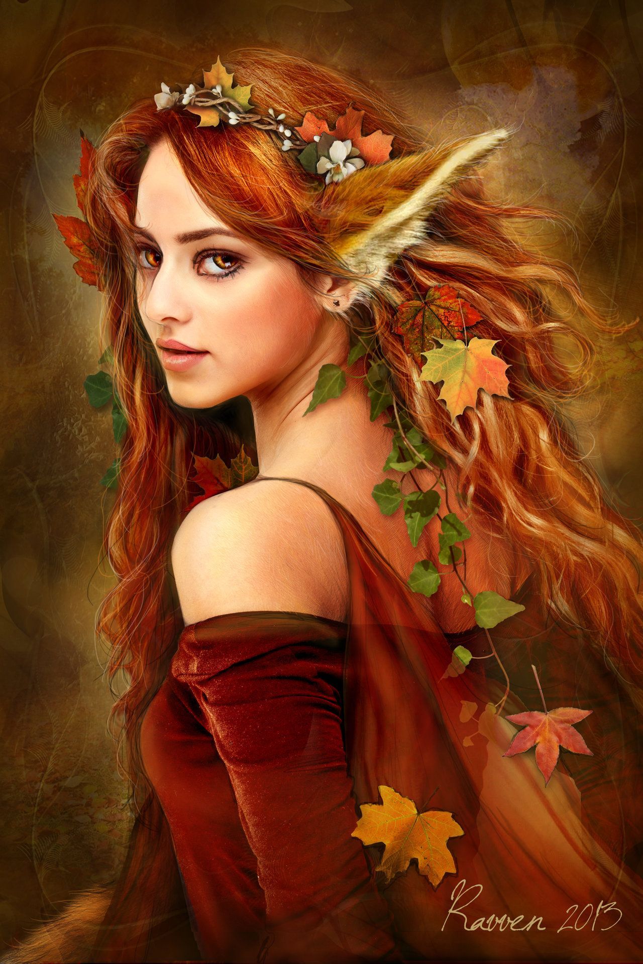 Autumn Fairy Wallpapers