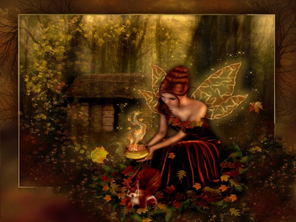 Autumn Fairy Wallpapers