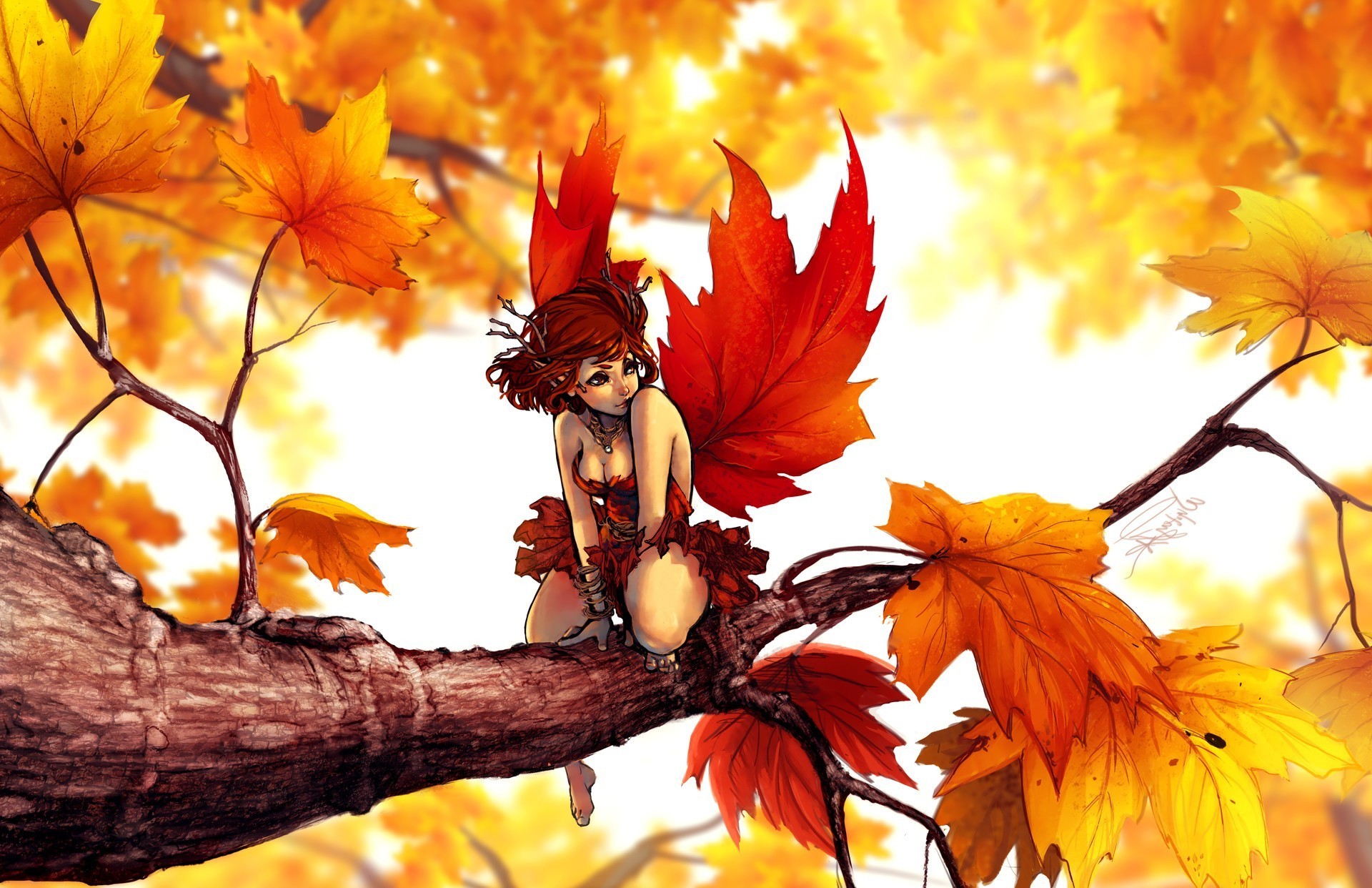 Autumn Fairy Wallpapers