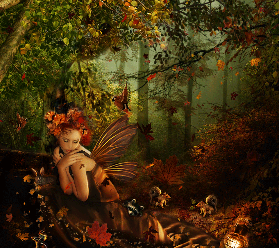 Autumn Fairy Wallpapers