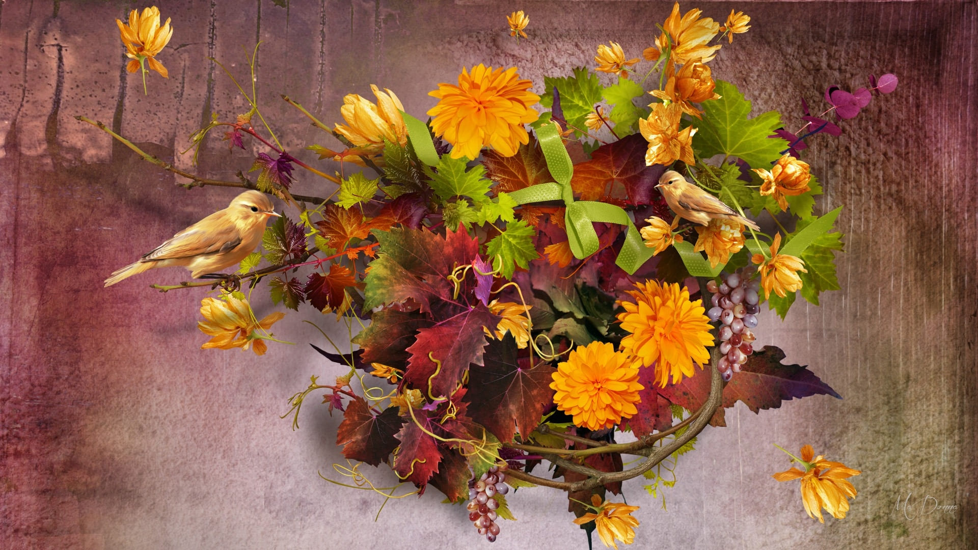 Autumn Flowers Desktop Wallpapers