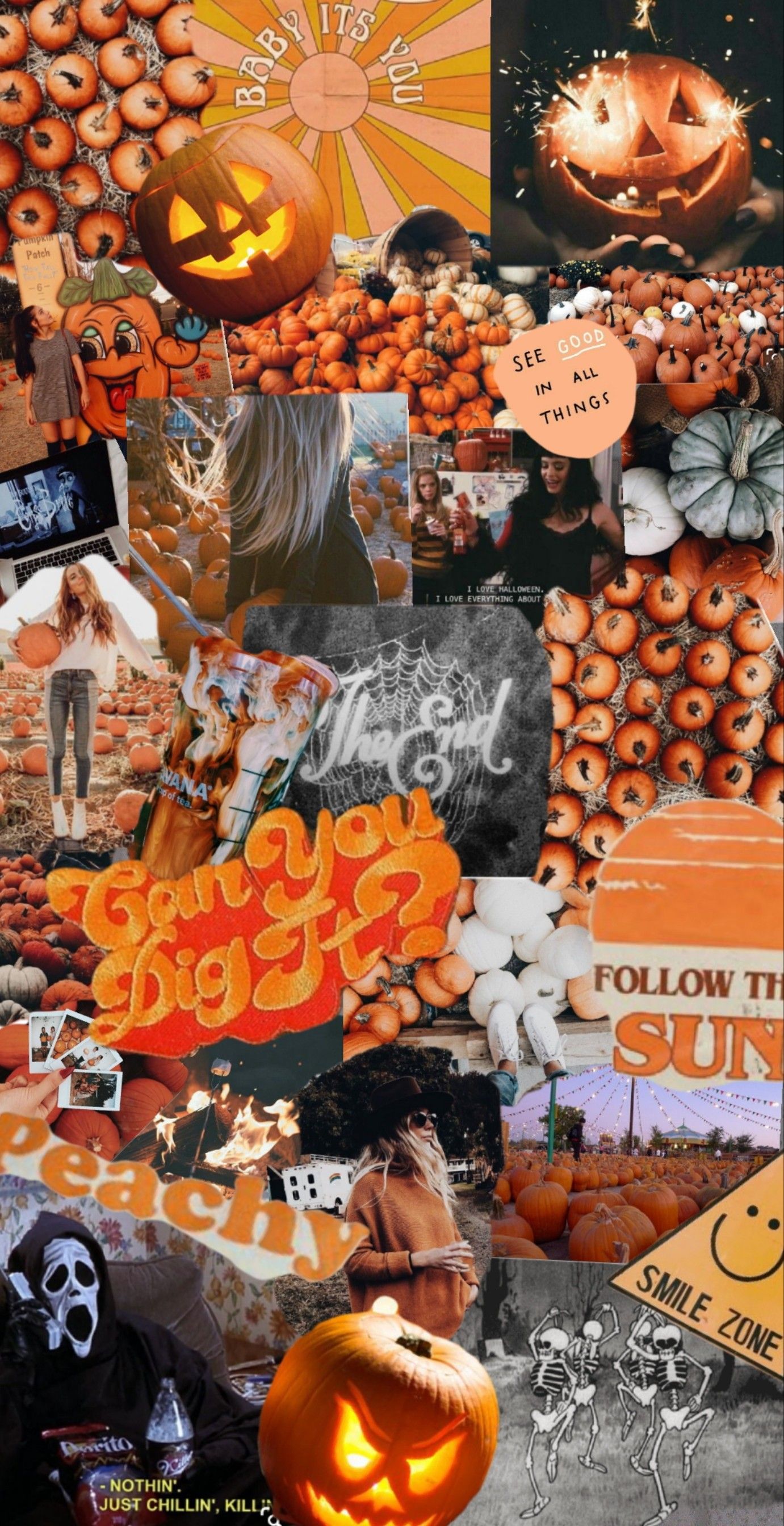 Autumn Halloween Aesthetic Wallpapers