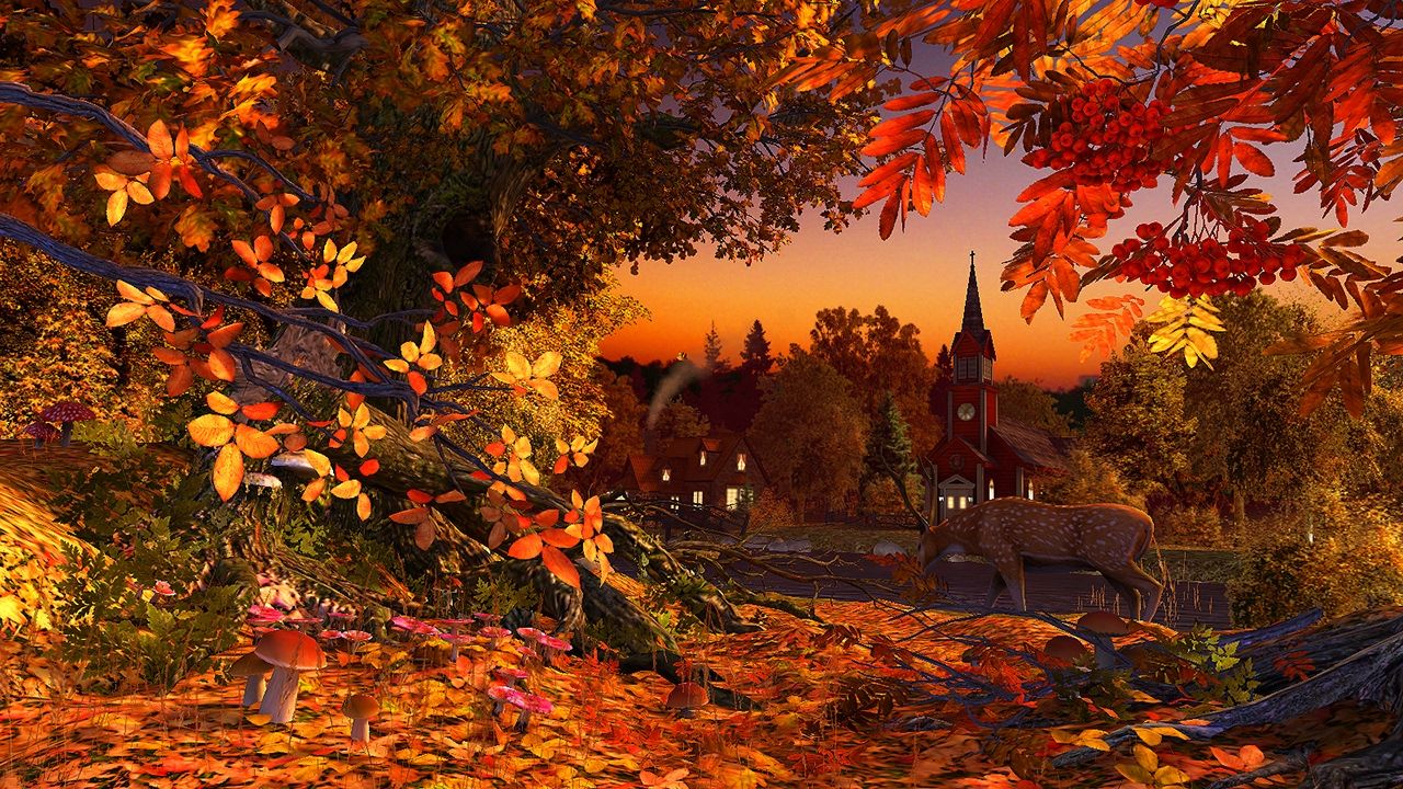 Autumn Scene Wallpapers