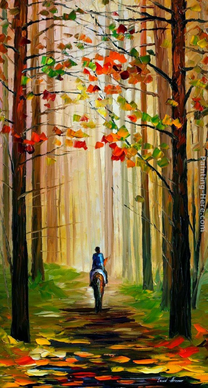 Autumn Season In Painting Wallpapers