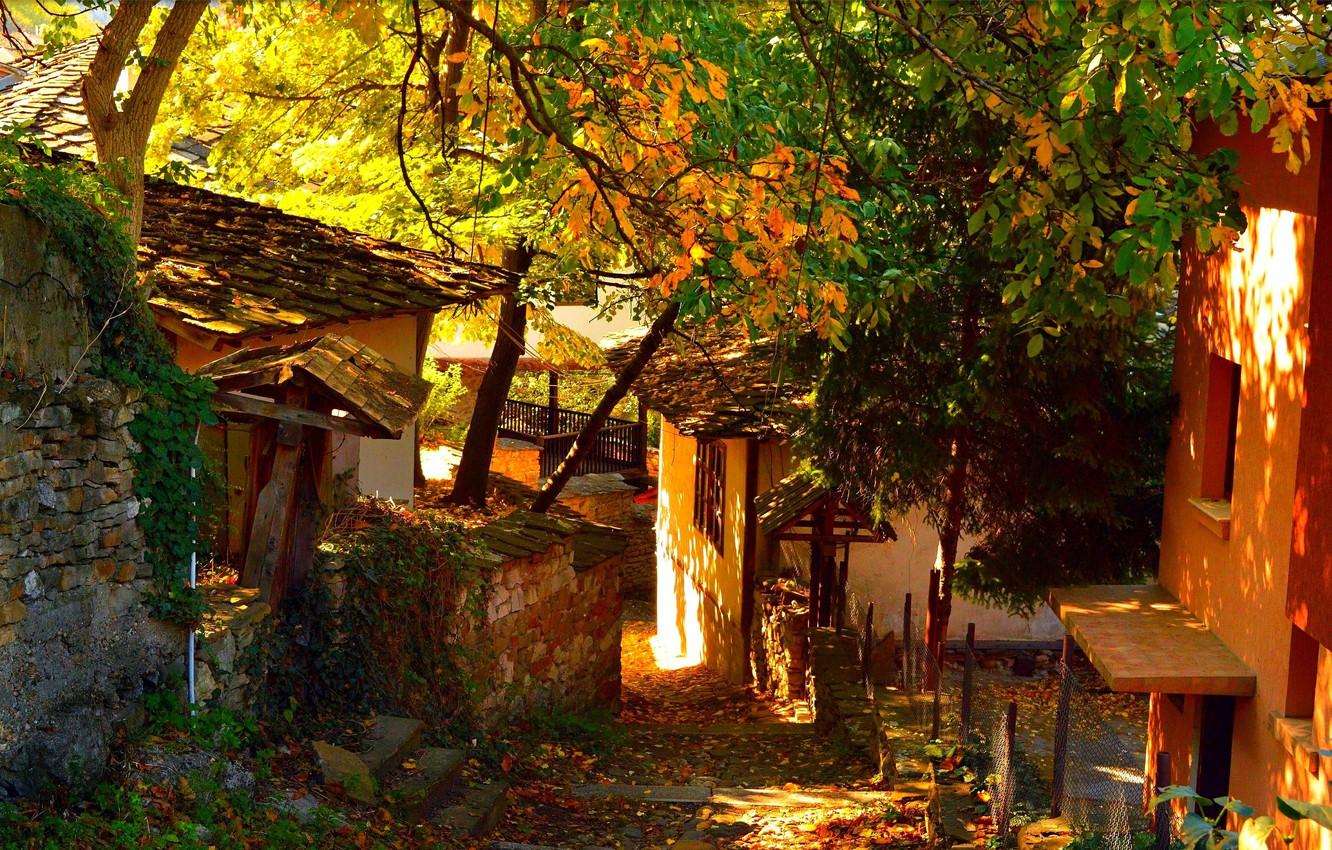 Autumn Town Wallpapers