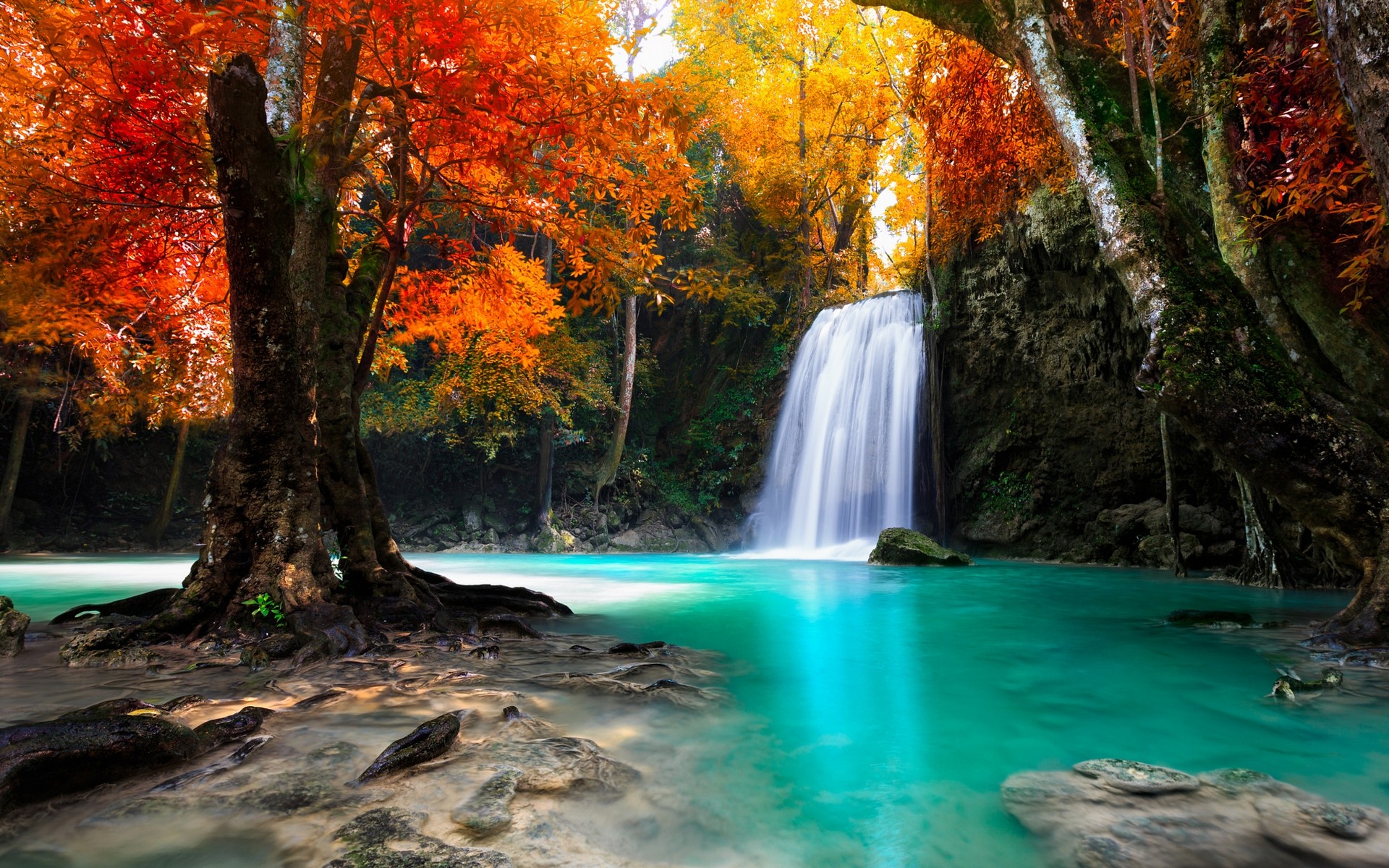 Autumn Water Wallpapers