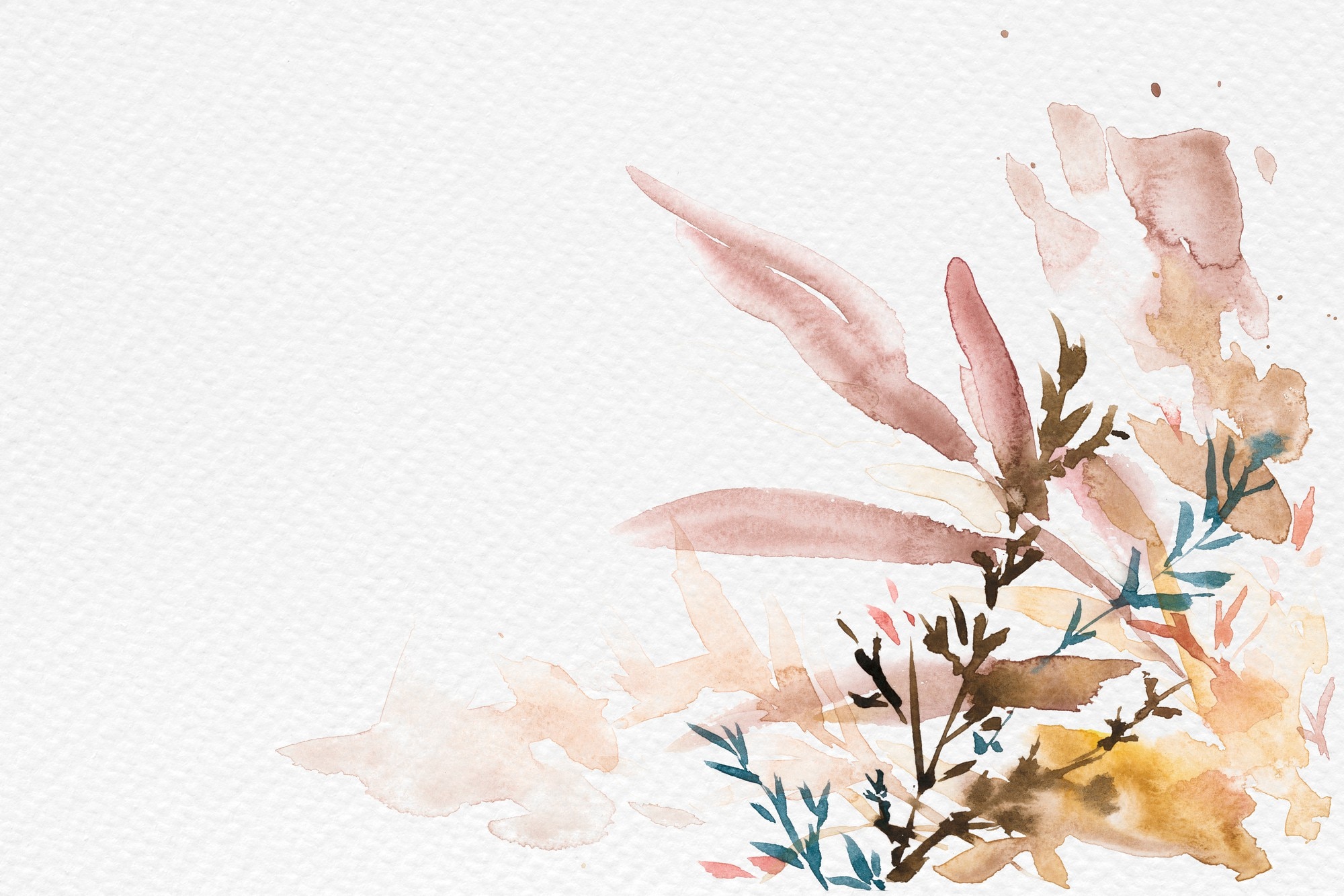 Autumn Watercolor Wallpapers