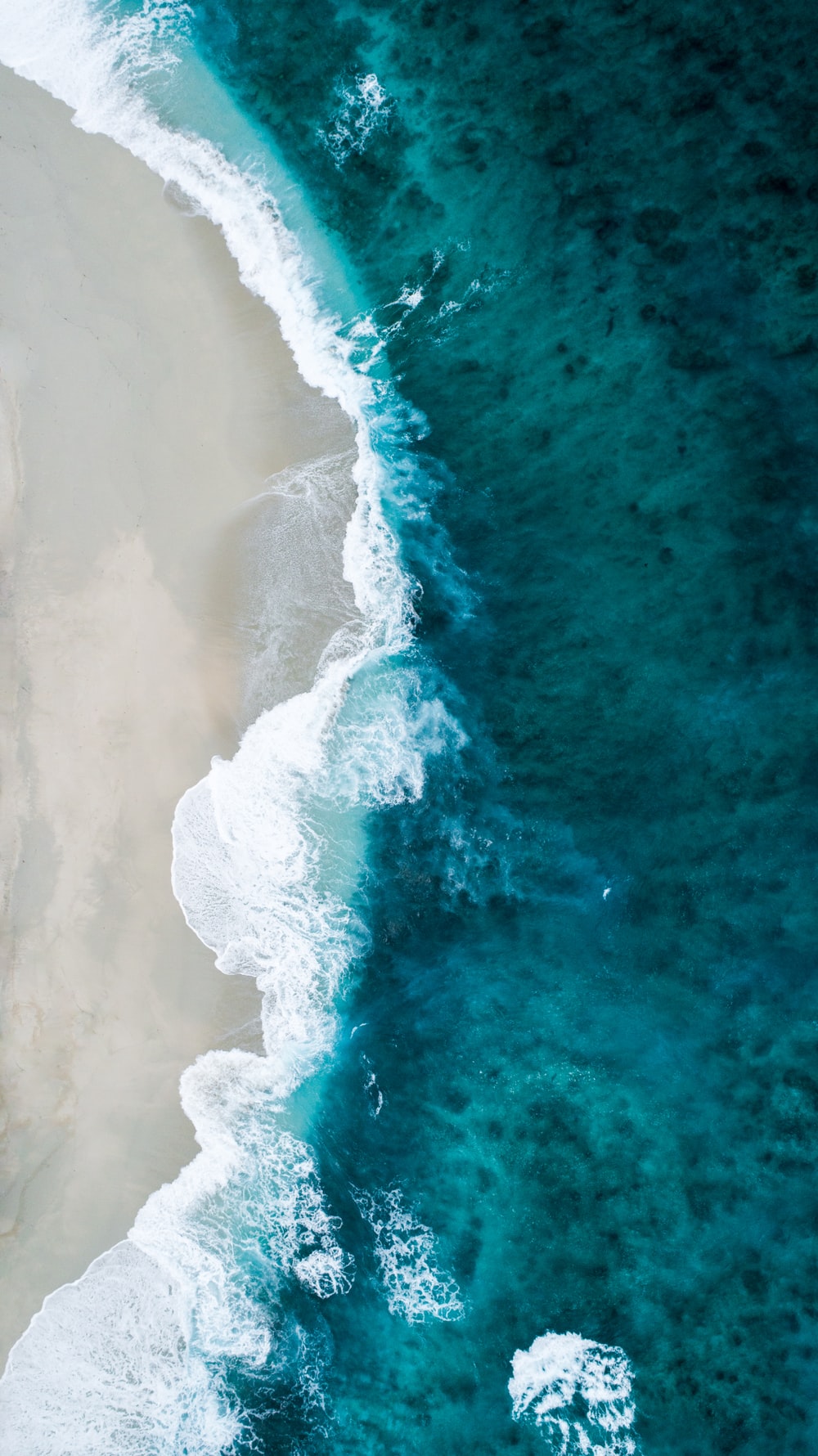 Beach 4K Aerial Photography Wallpapers